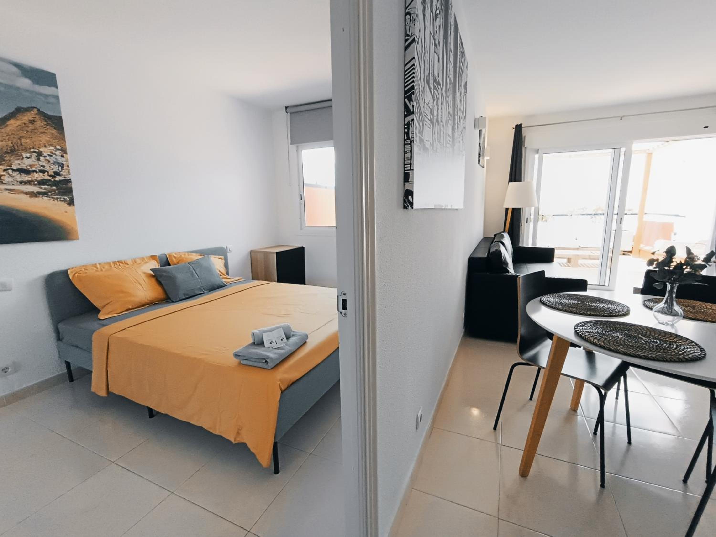 Apartamento de dos habitaciones