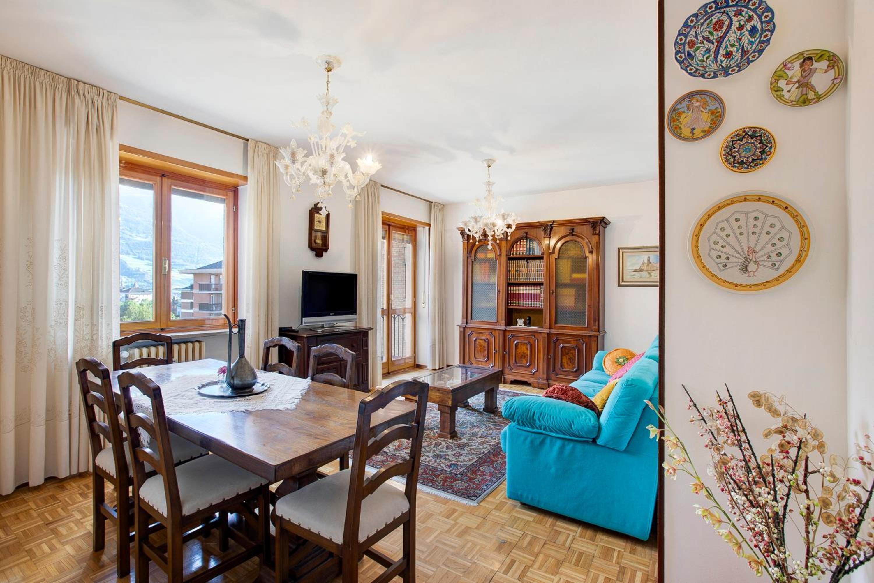 Three-Bedroom Premium Apartment with Balcony