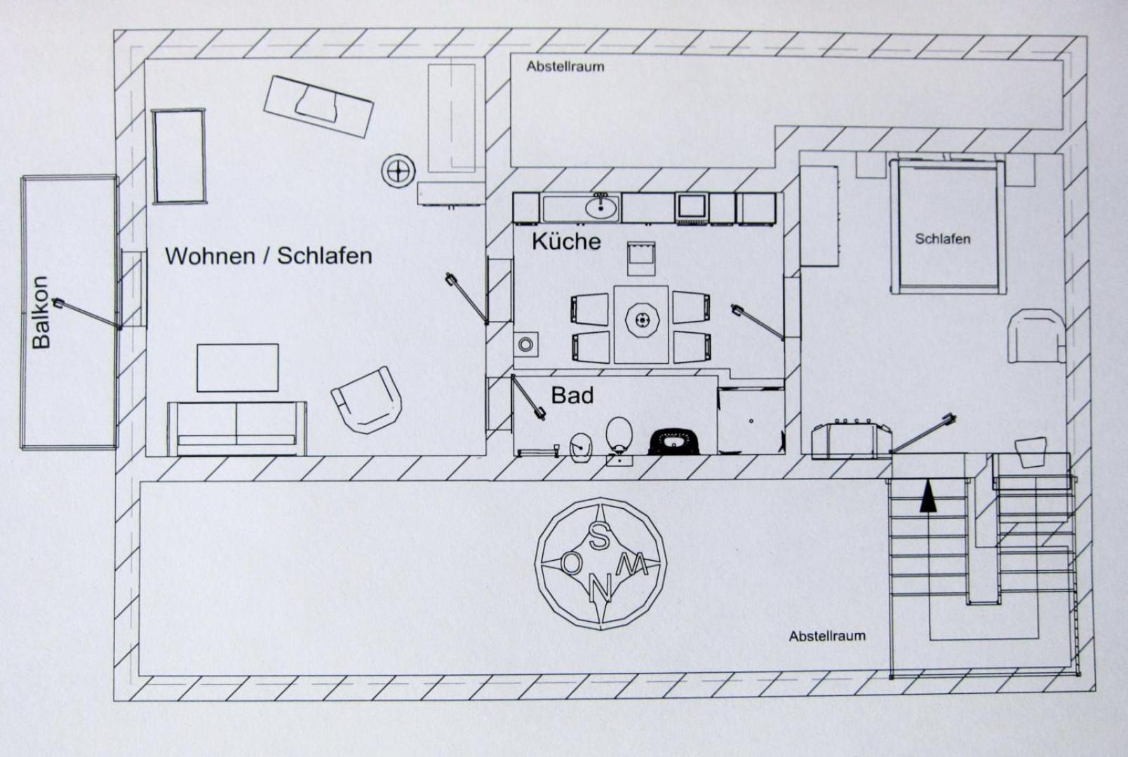 Apartment With Balcony photo 2
