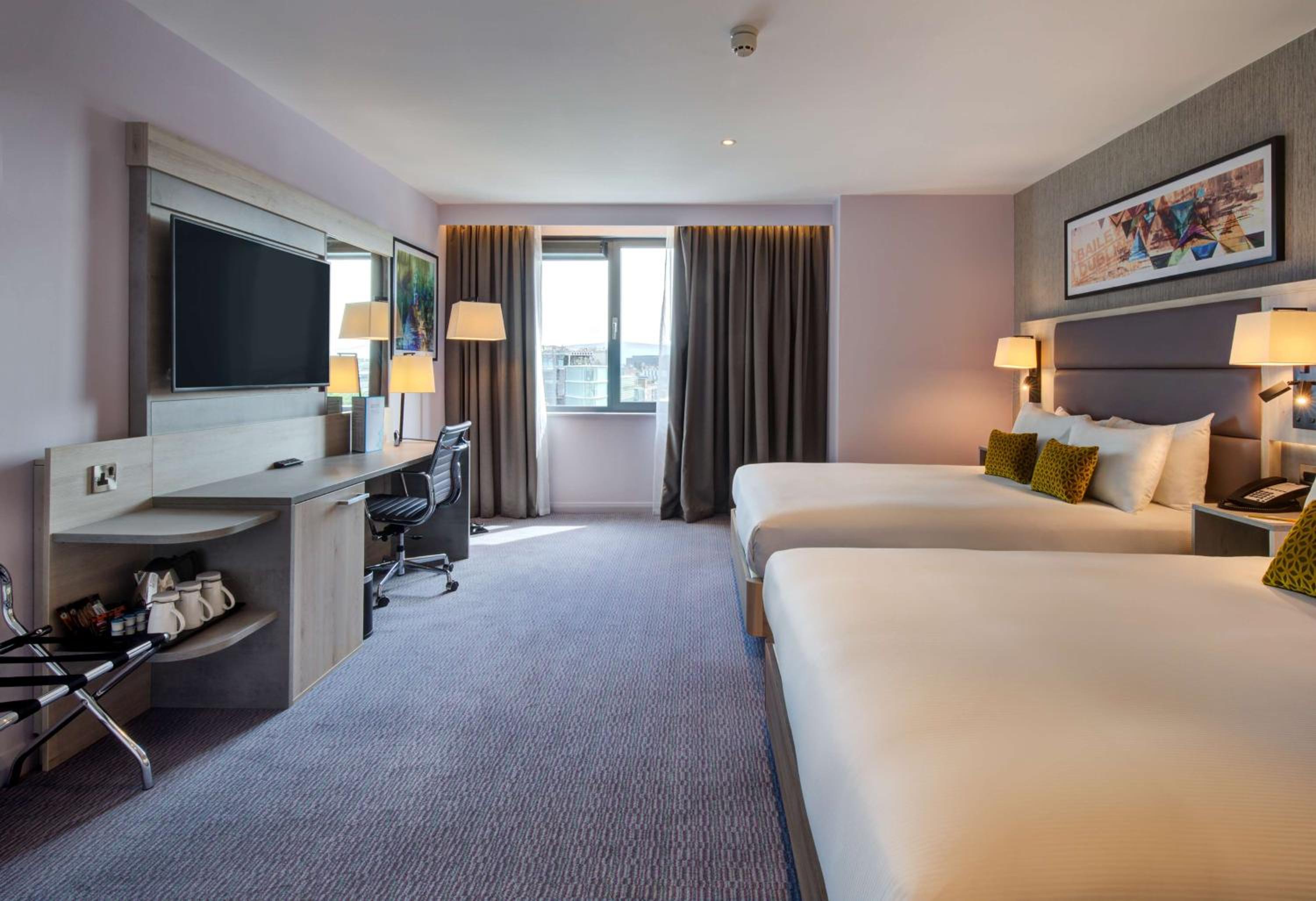 Deluxe Queen Room with Two Queen Beds and River View