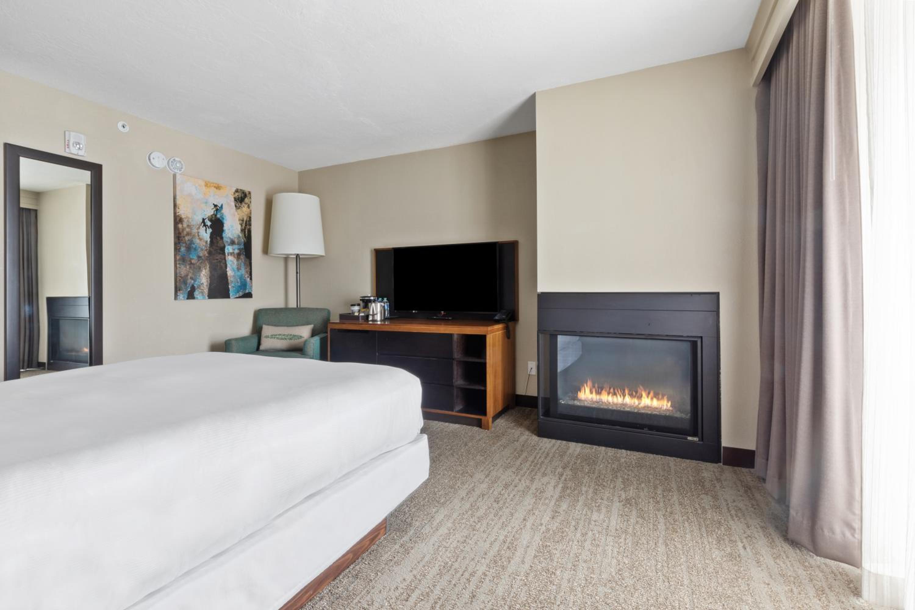 King Study with Fireplace - Non-Smoking photo 3
