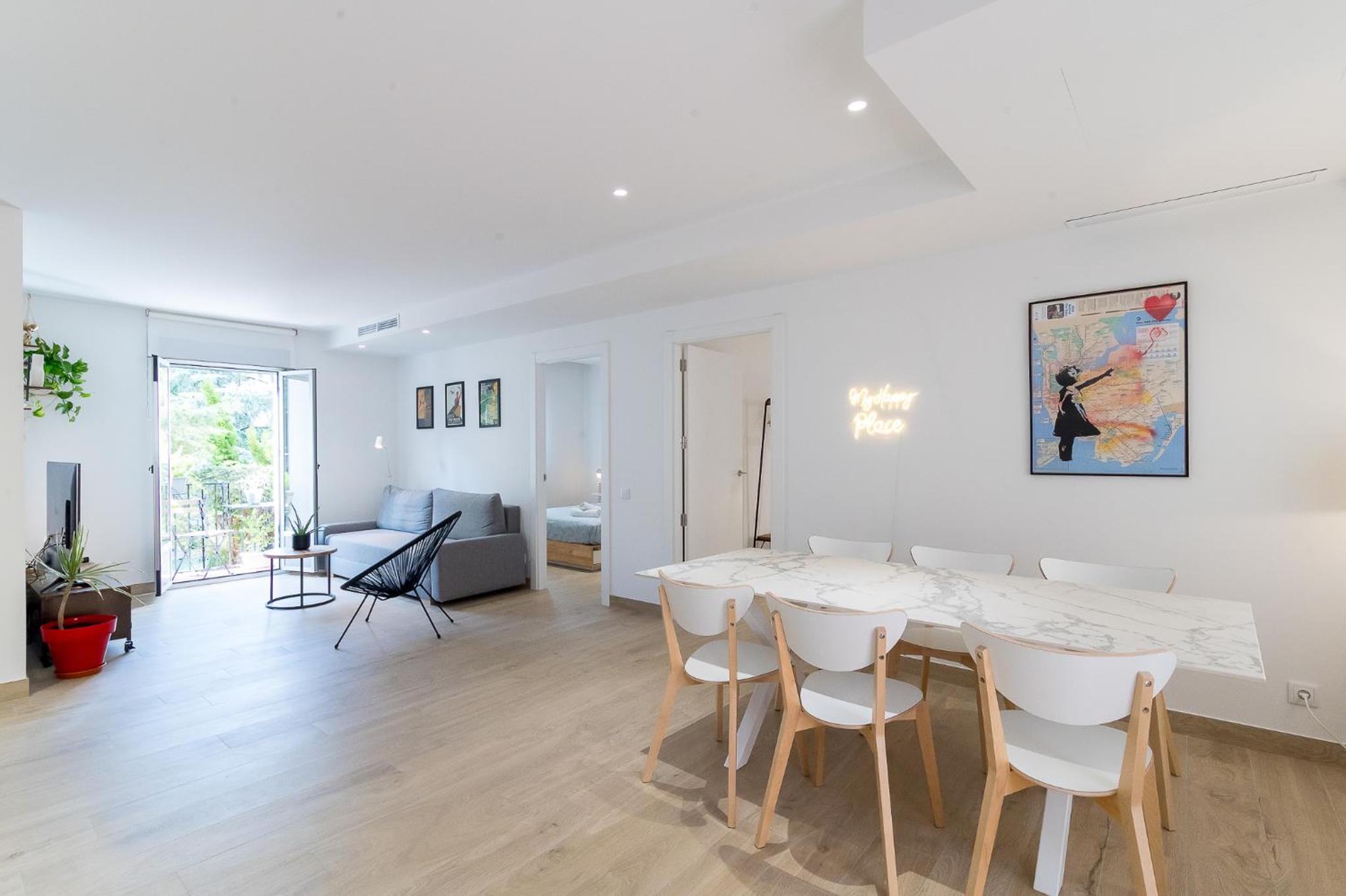 Apartamento de dos habitaciones