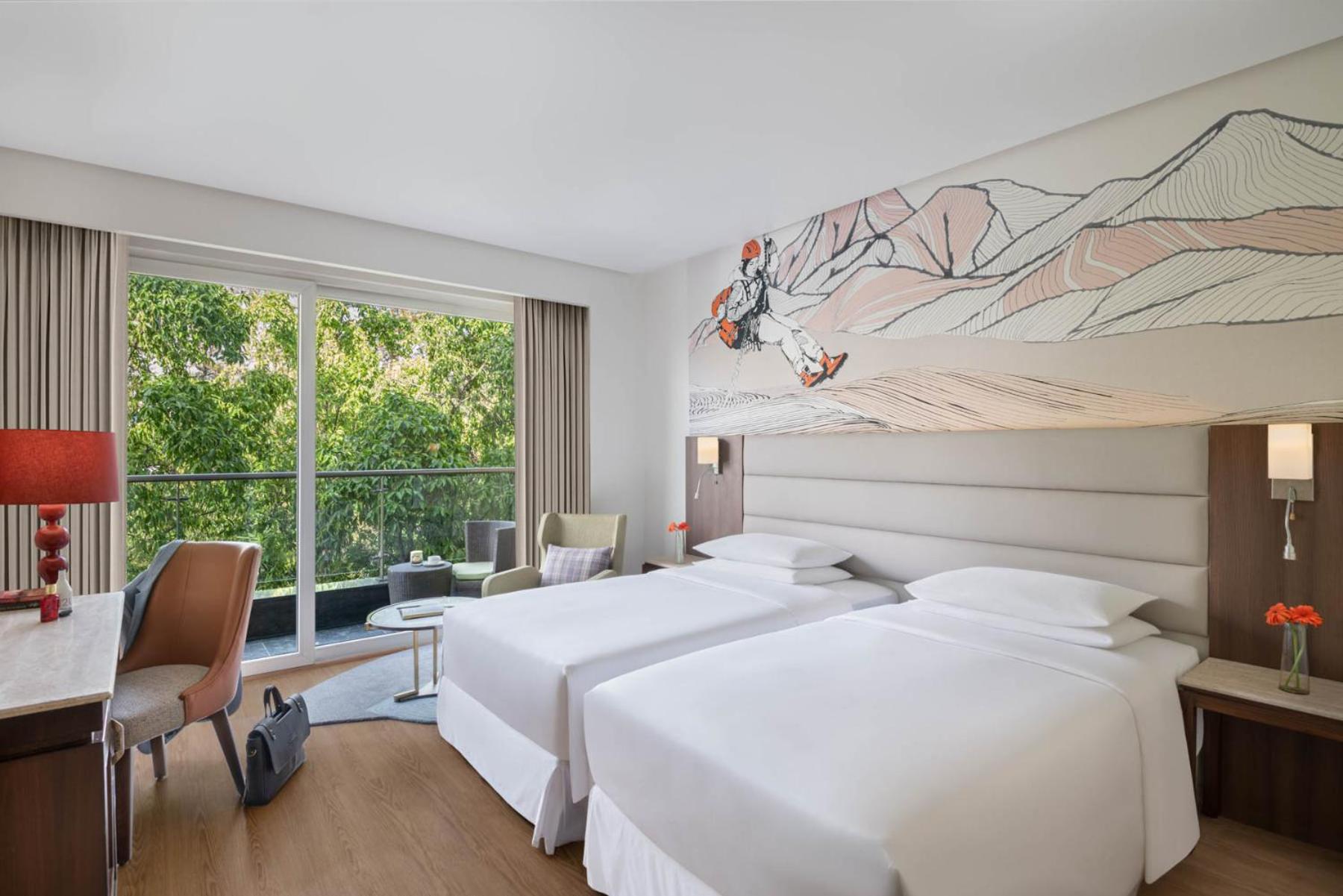 Twin Room with Balcony