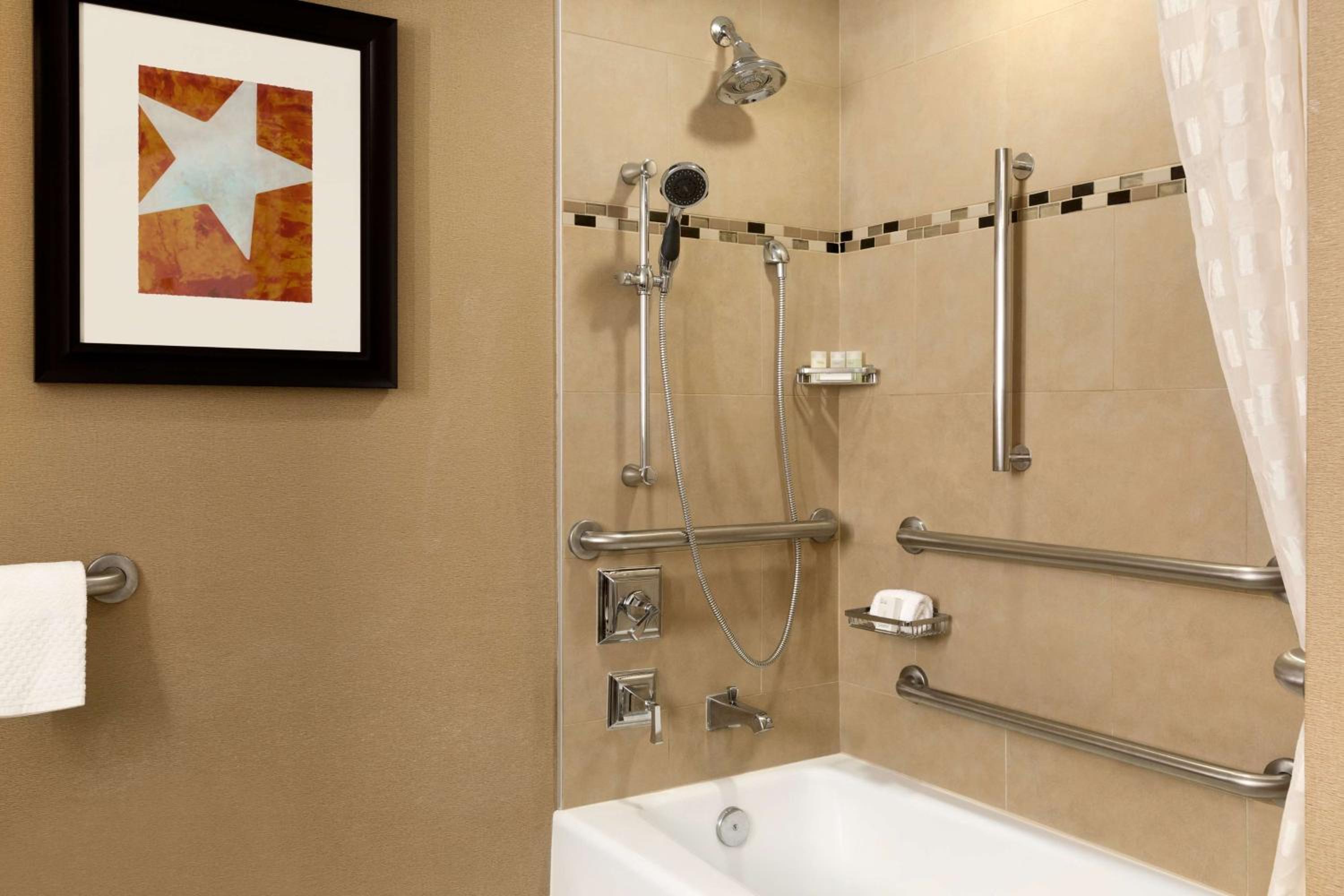 King Suite with Accessible Tub - Mobility and Hearing Access/Non-Smoking - Photo 2