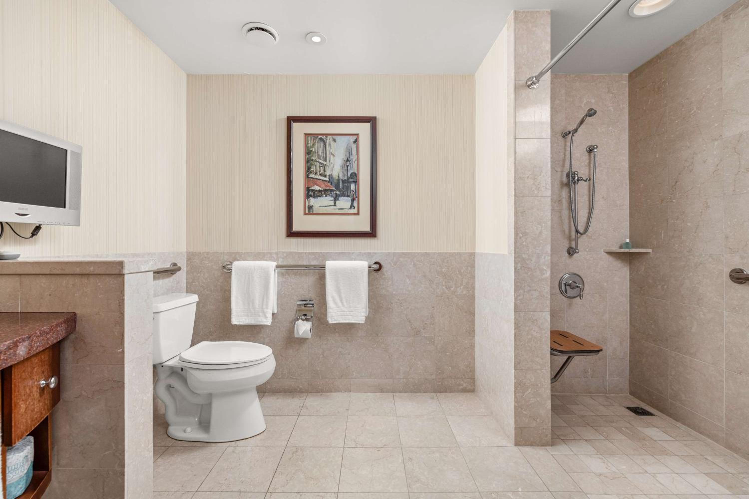 Deluxe King Room with Transfer Shower - Mobility Access - Photo 7