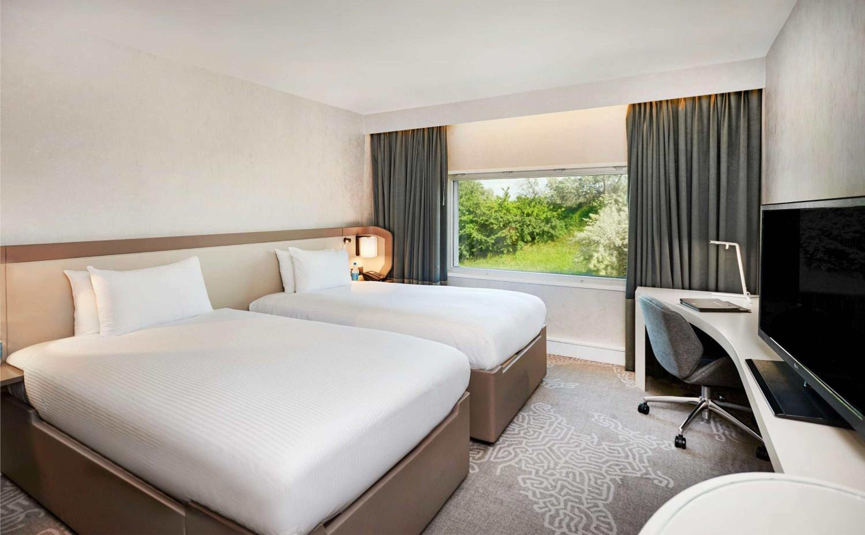 Family Connecting Room with One King Bed and One Twin Bed