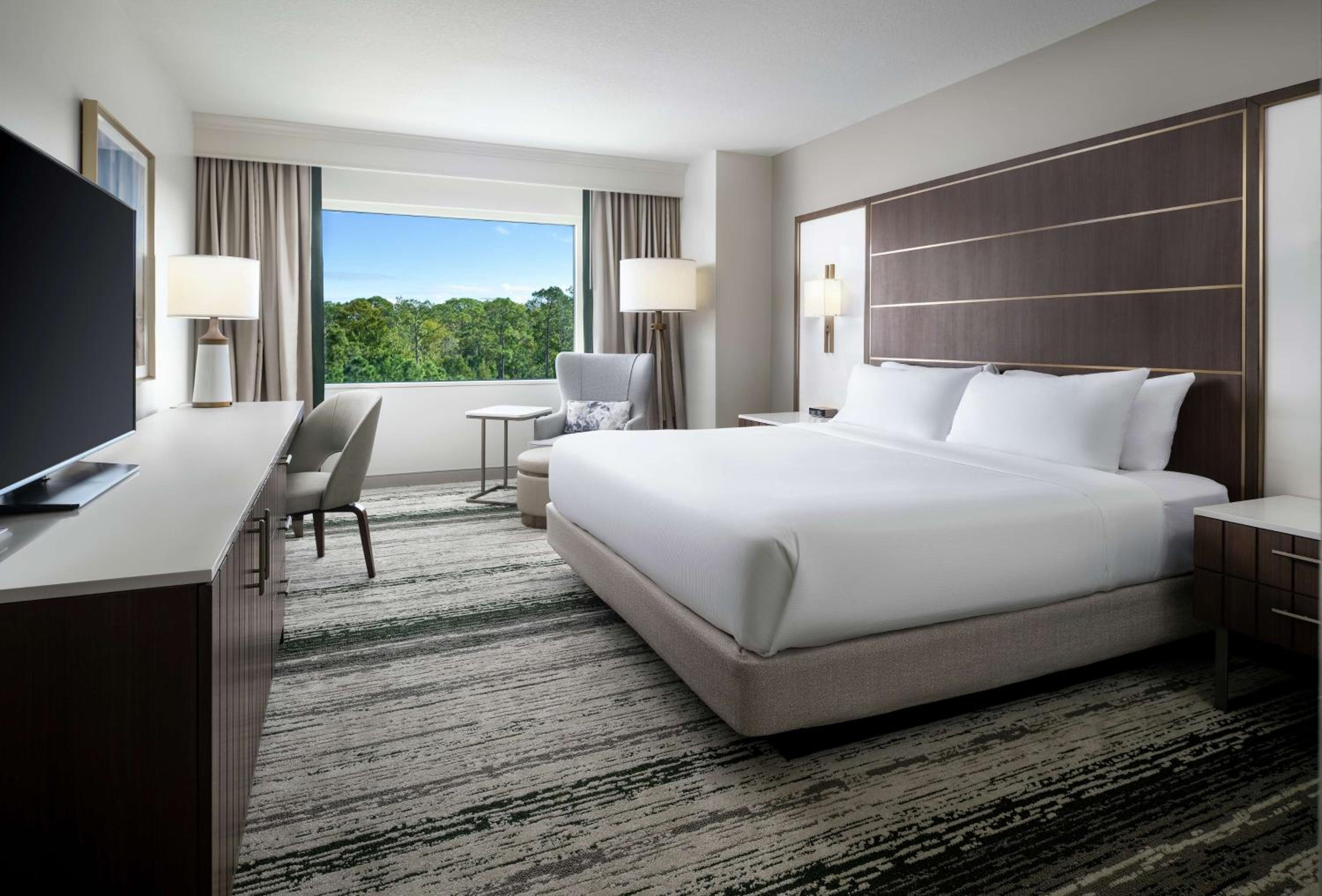 King Guest Room - Nature Preserve View