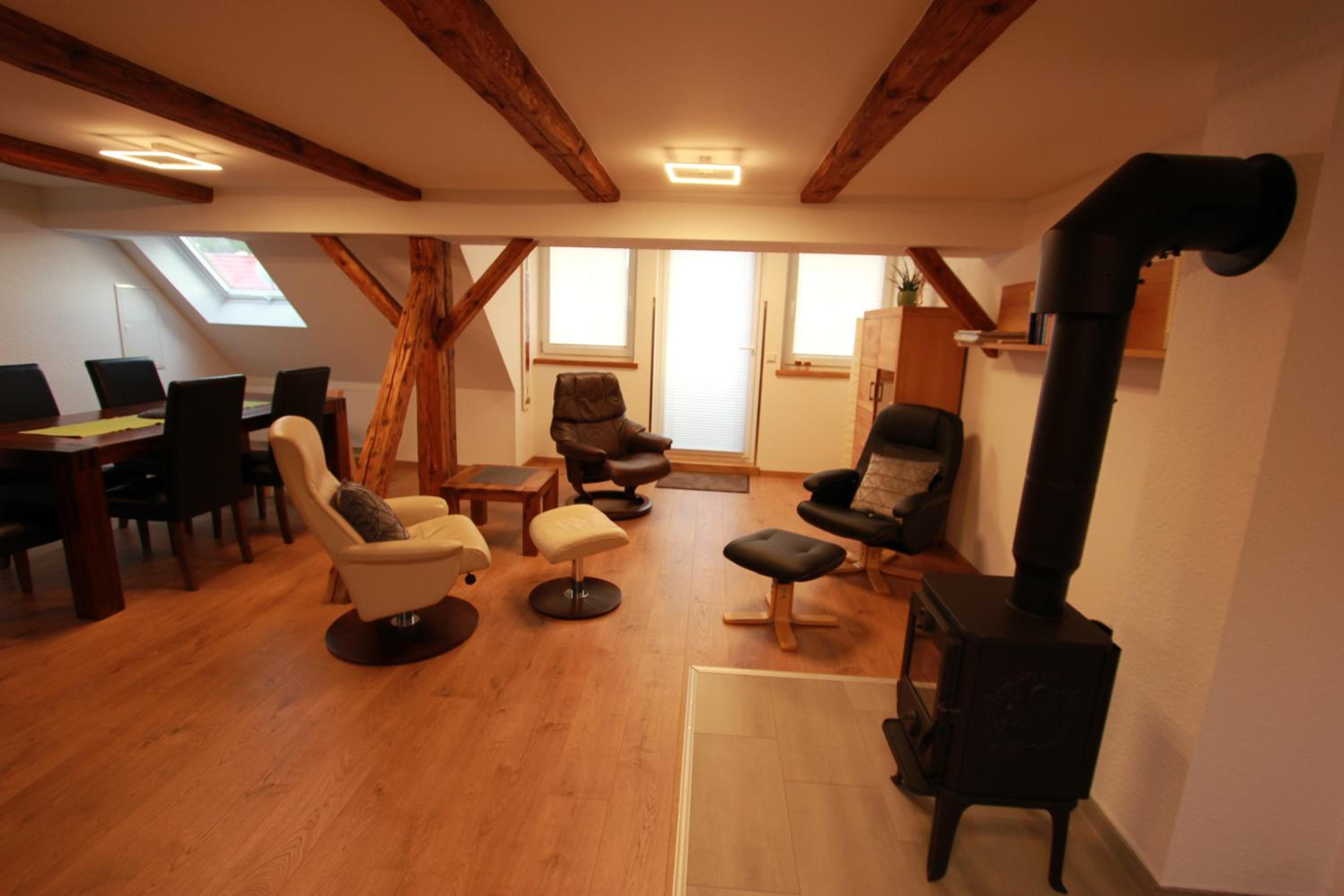 Apartment with Mountain and Castle View