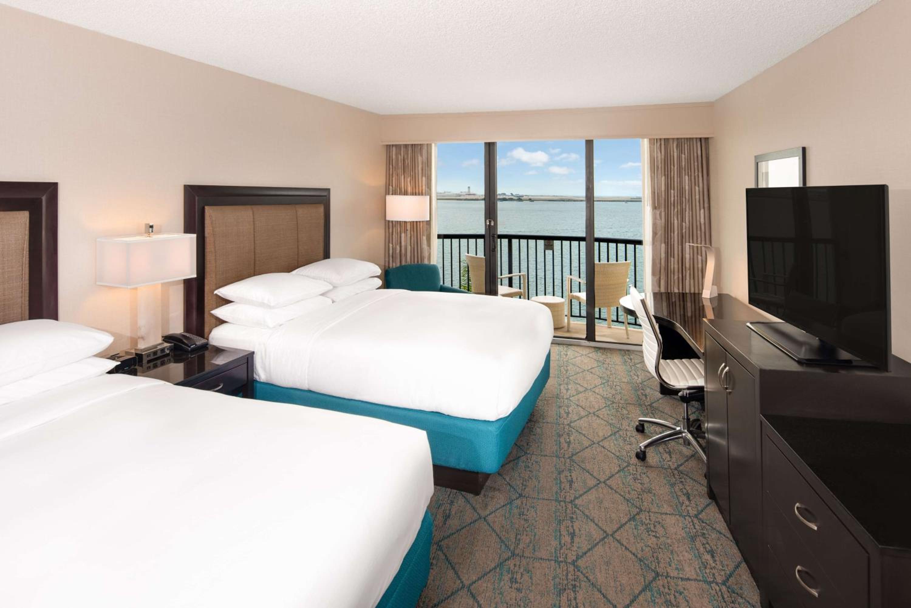 Queen Room with Two Queen Beds and Harbor View