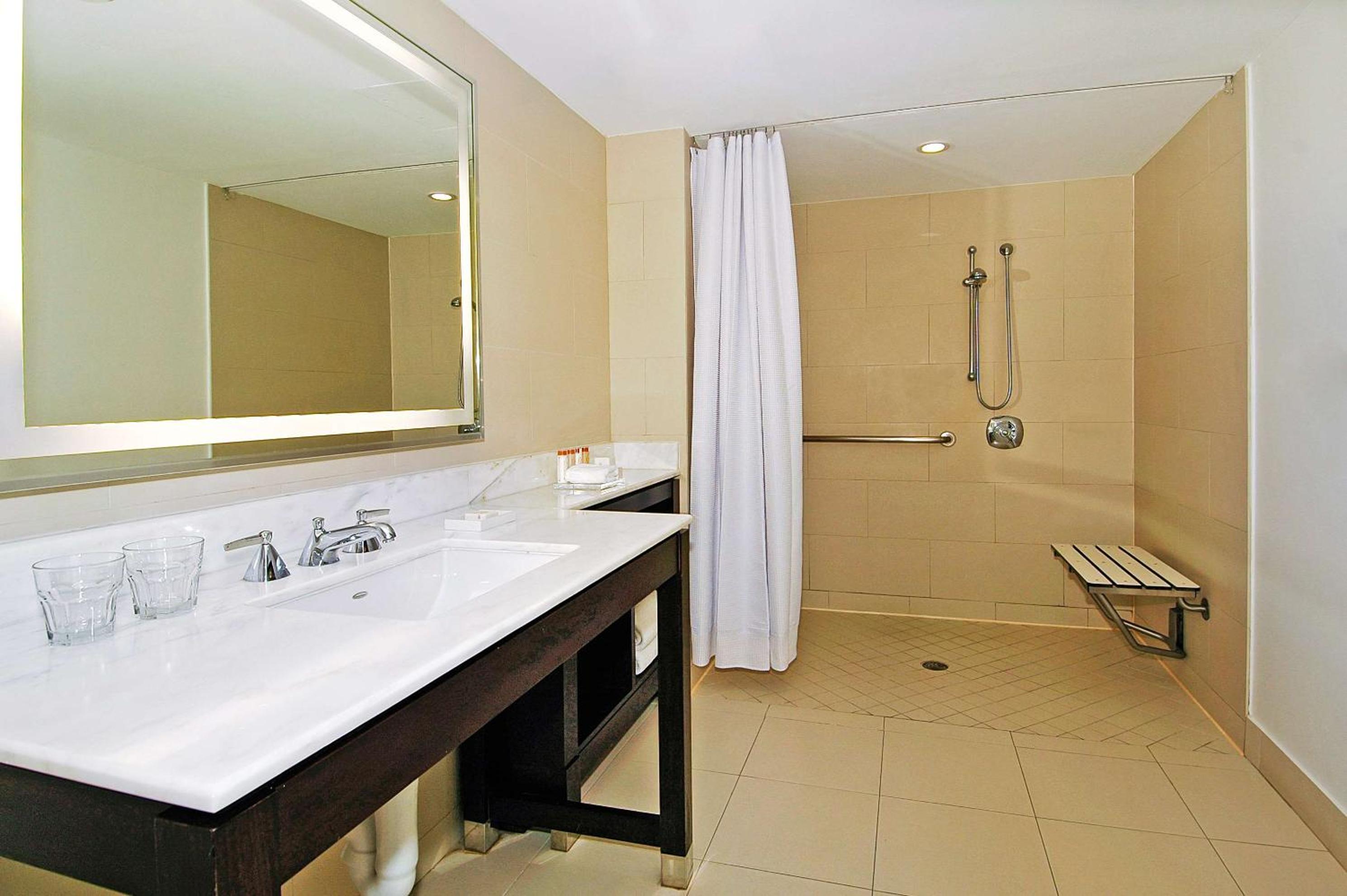 King Room - Mobility/Hearing Accessible with Roll In Shower - Photo 3