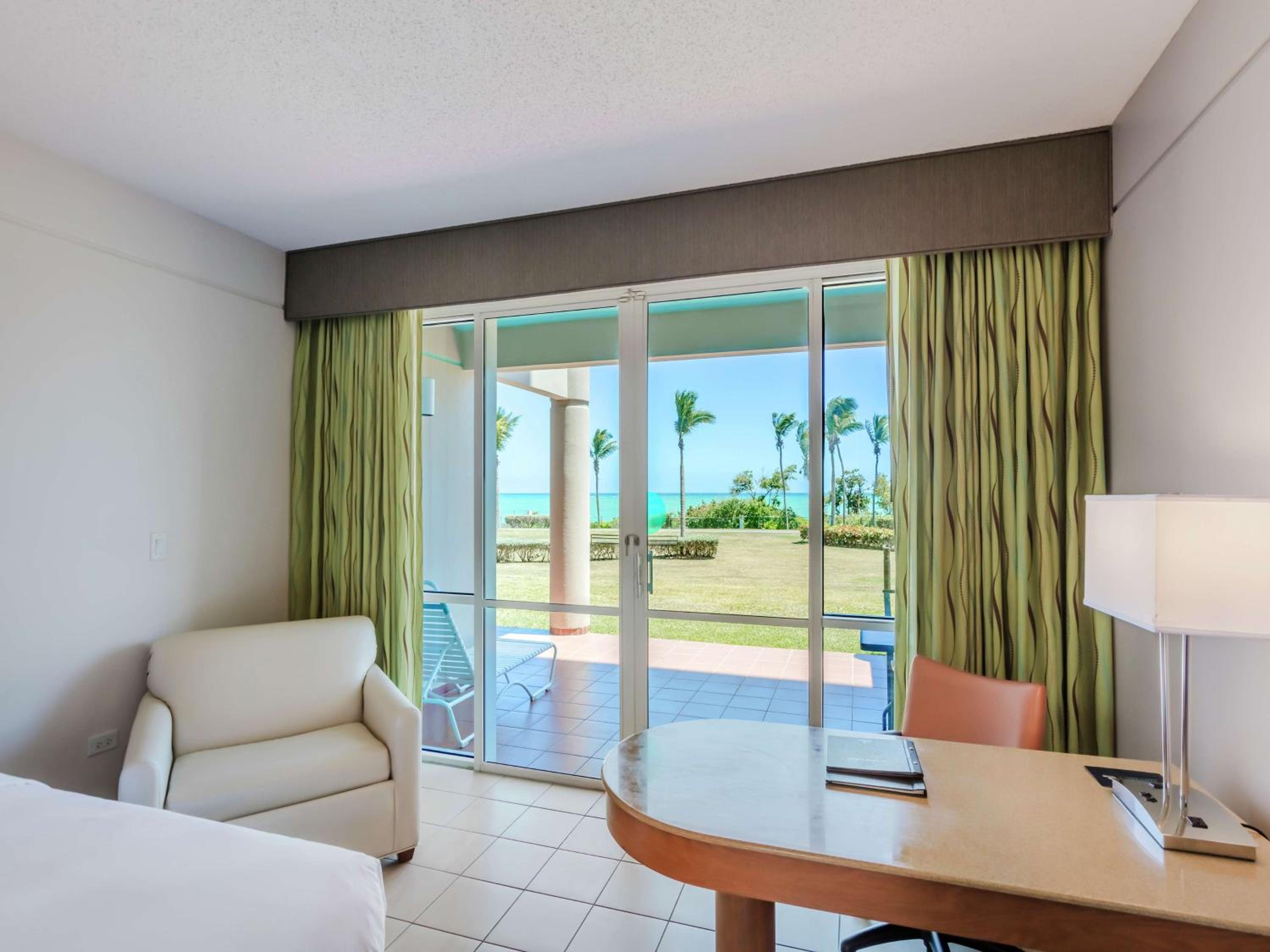 Deluxe King Room with Ocean View and Patio Access - Photo 1