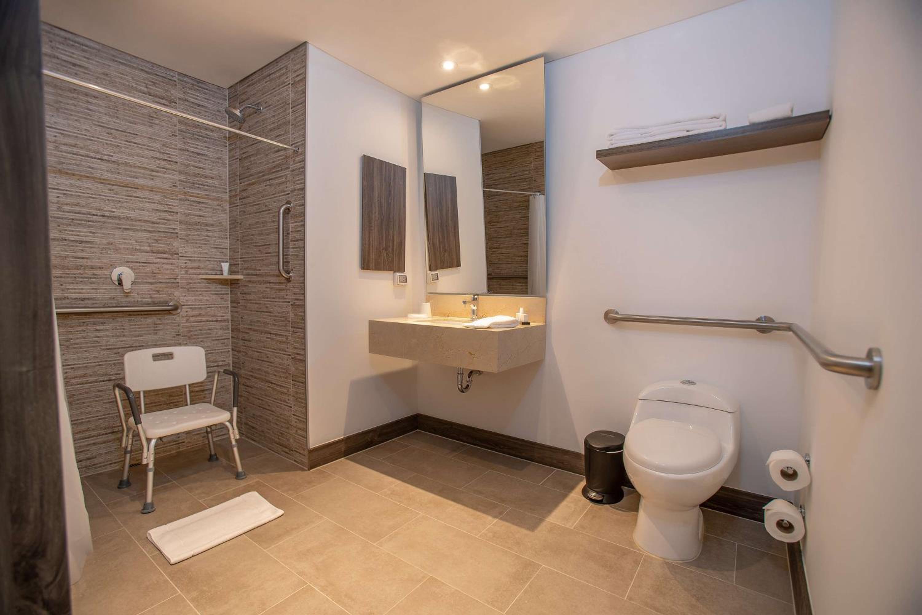 Queen Room with Roll-In Shower - Mobility Access/Non-Smoking photo 3