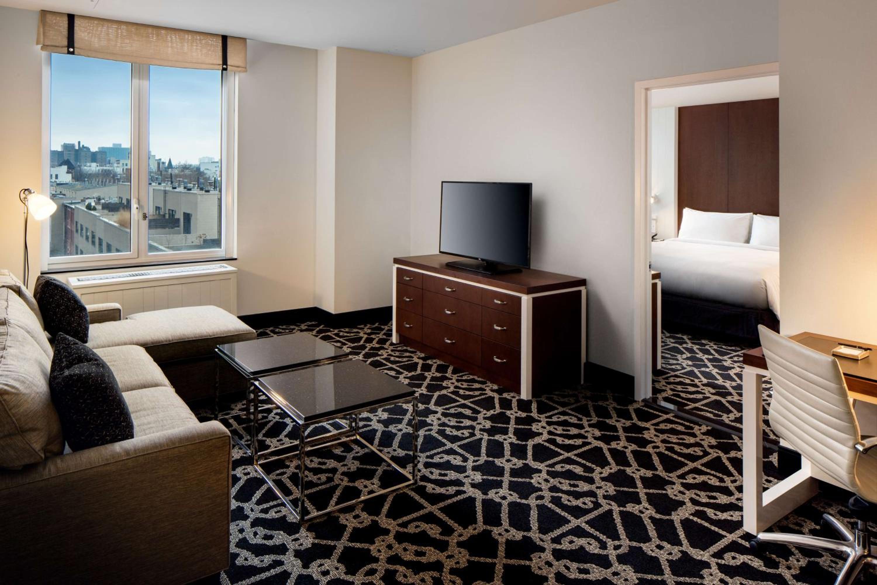 Two-Room King Suite with Lounge Access - Mobility Accessible
