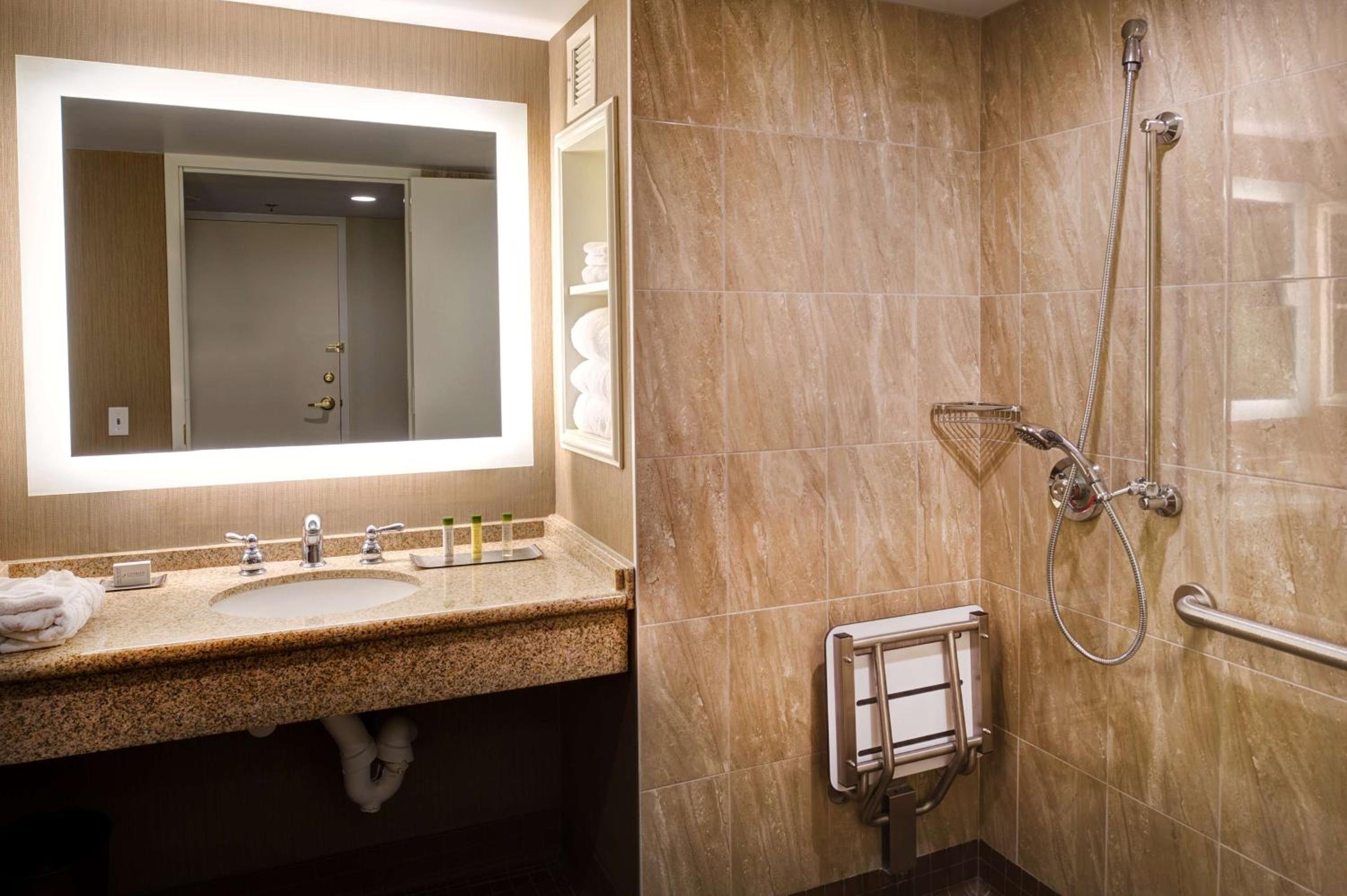 Queen Room with Two Queen Beds and Roll-In Shower - Mobility/Hearing Access - Photo 2