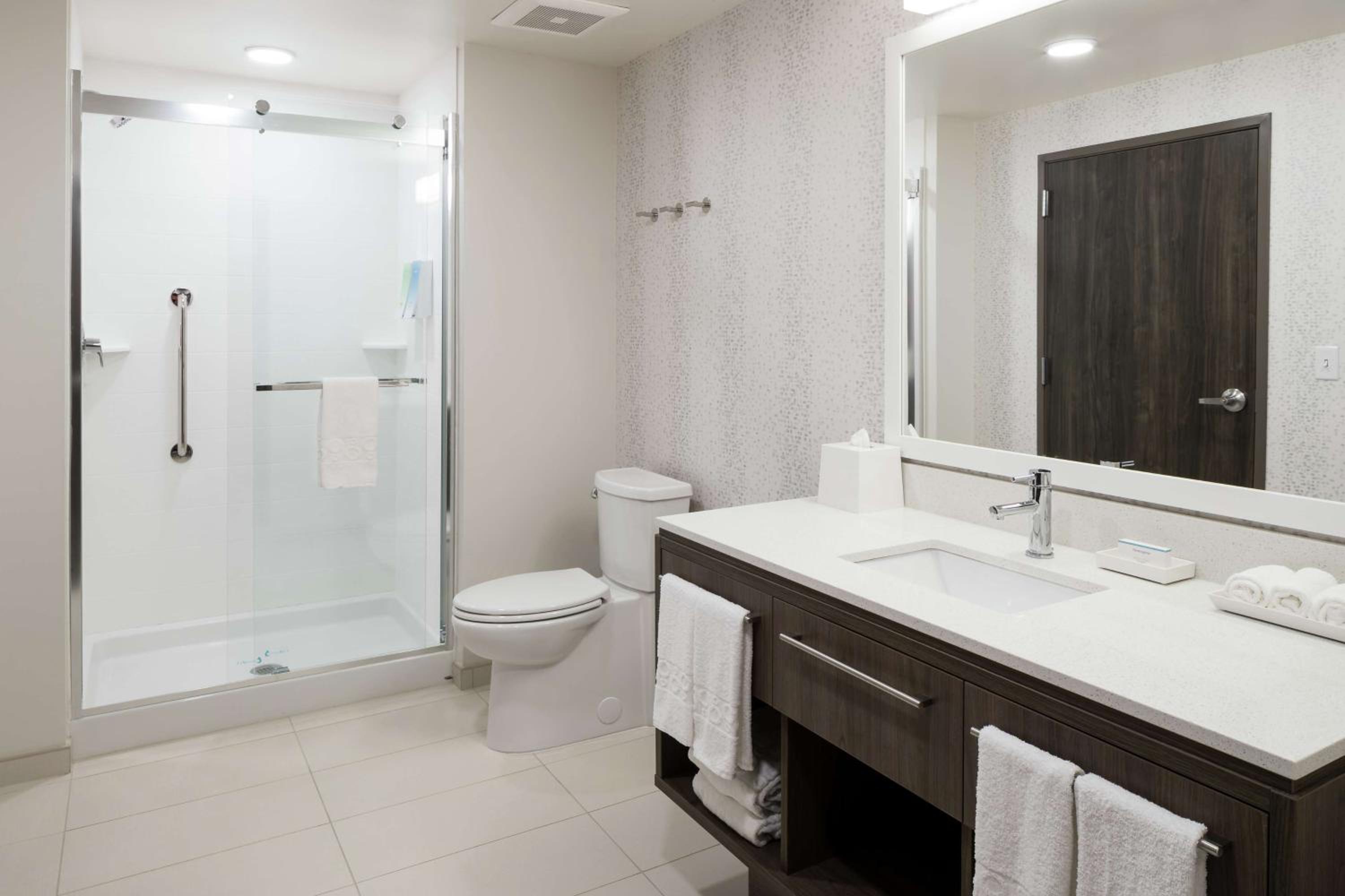 Suite, 1 King Bed, Accessible (Roll-In Shower)