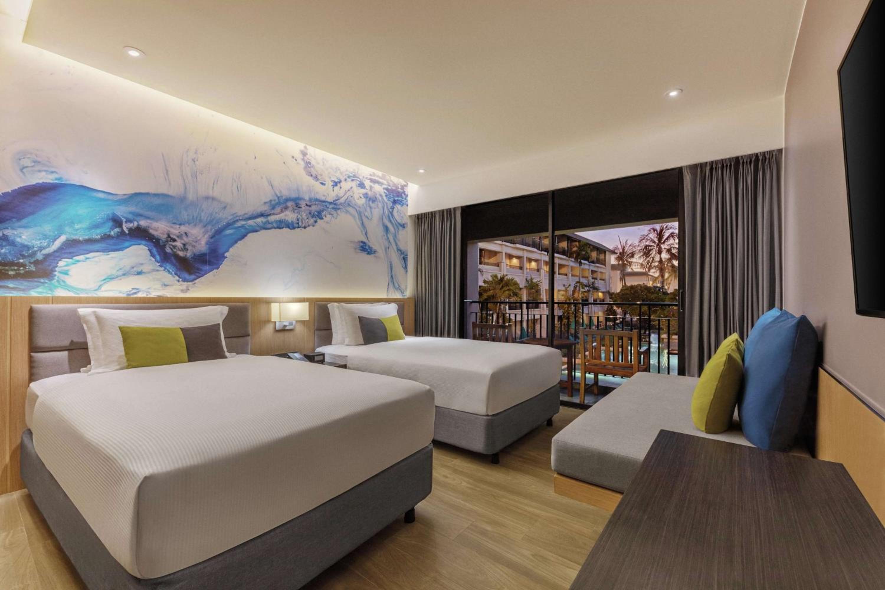 Premium Twin Room with Balcony  - Photo 3