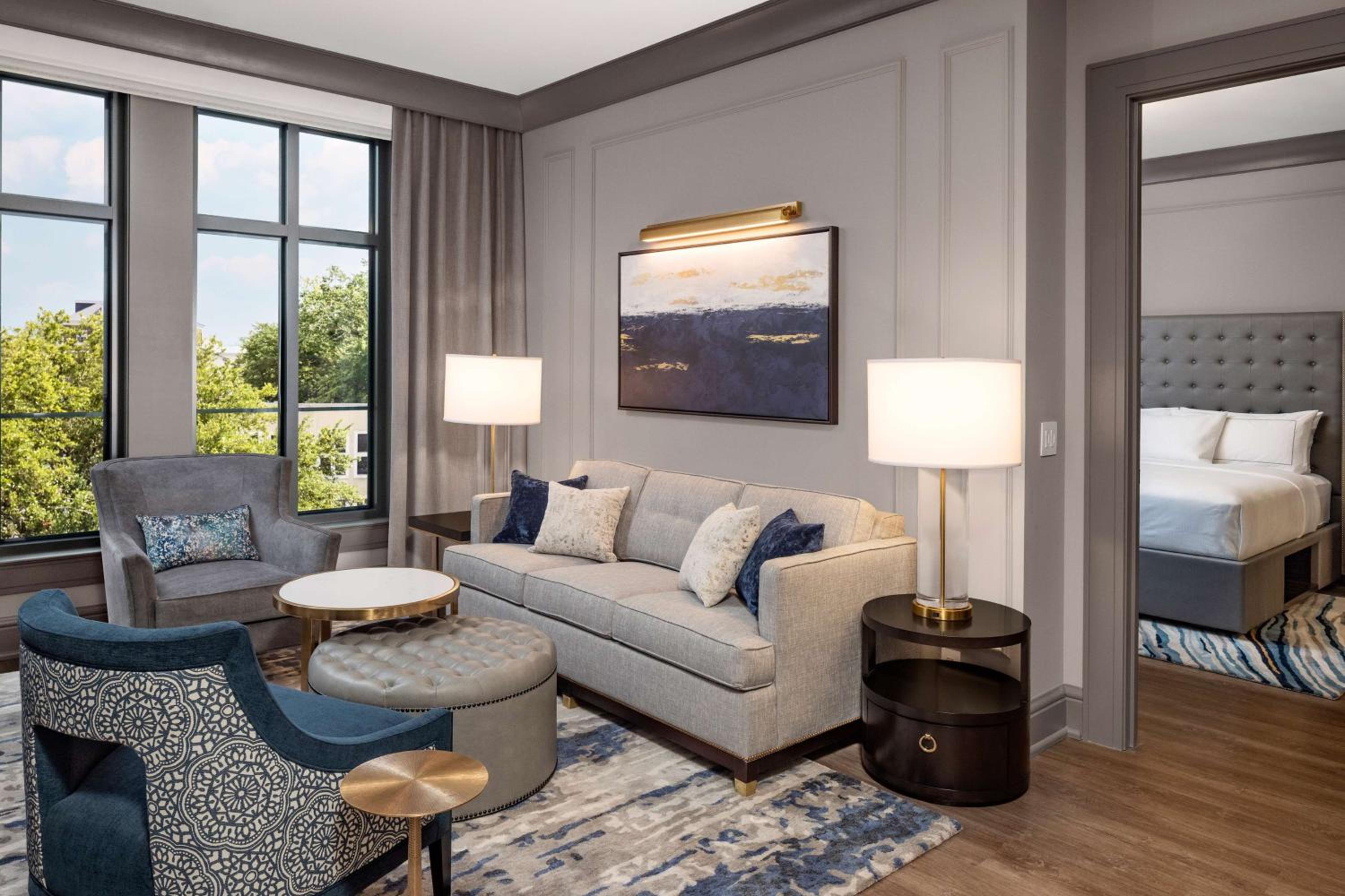 Two Bedroom King and Two Queen Suite with Sofabed