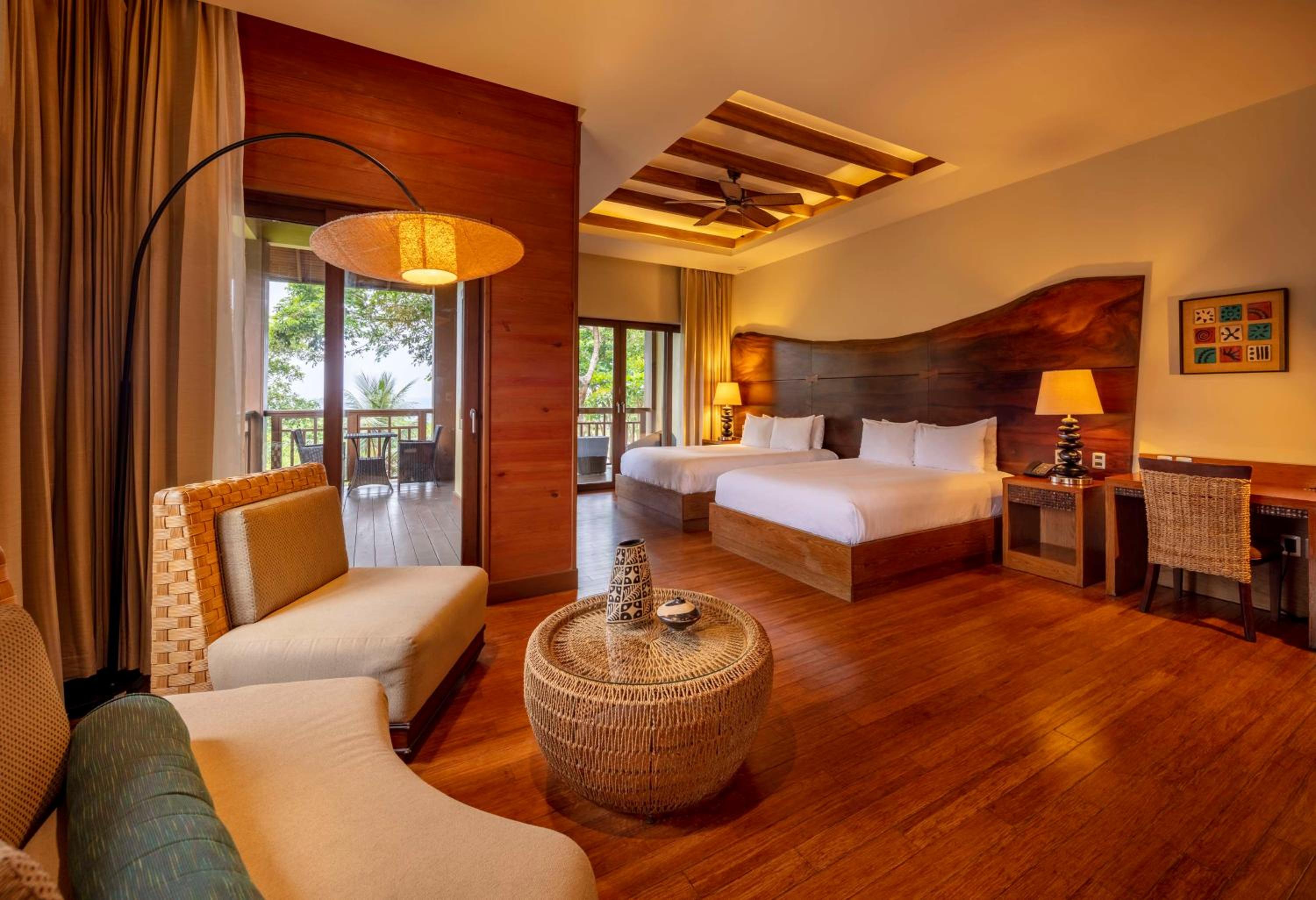 Junior Suite with Two Queen Beds and Ocean View