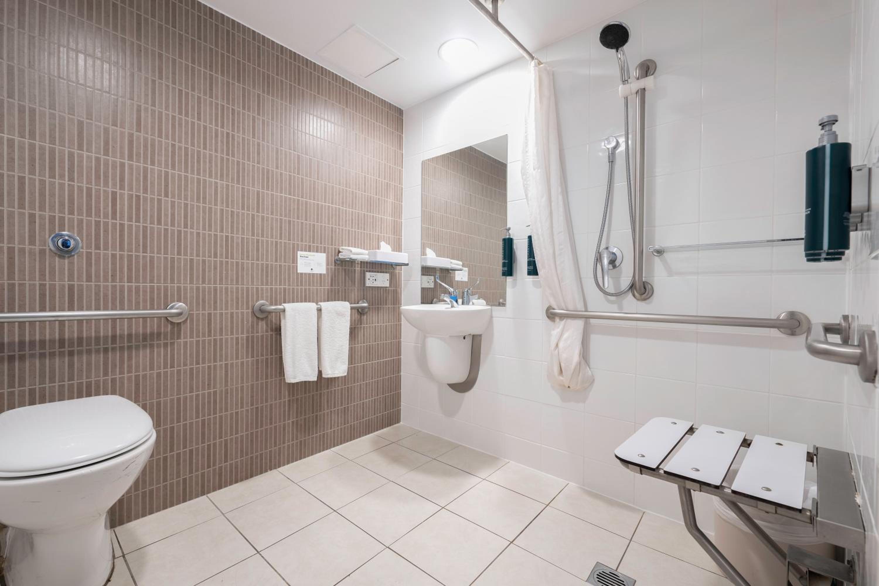 King Room with Roll-In Shower - Disability Accessible