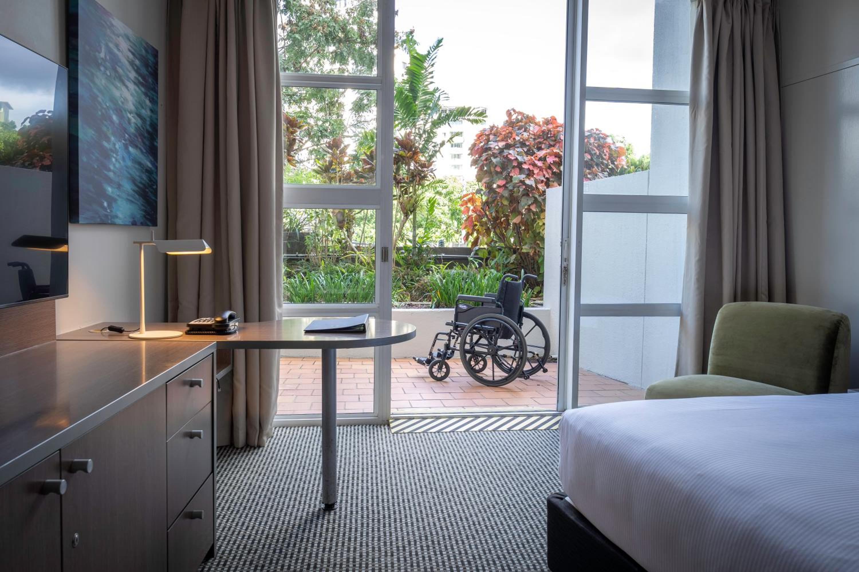 King Room with Roll-In Shower - Disability Accessible