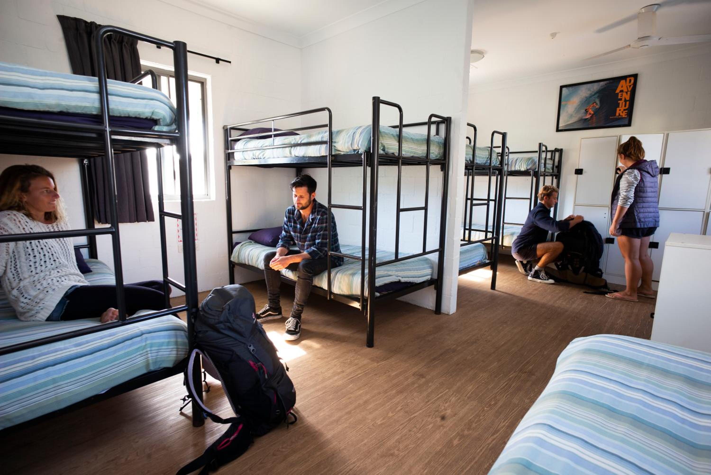 Bed in 9-Bed Female Dormitory Room photo 1
