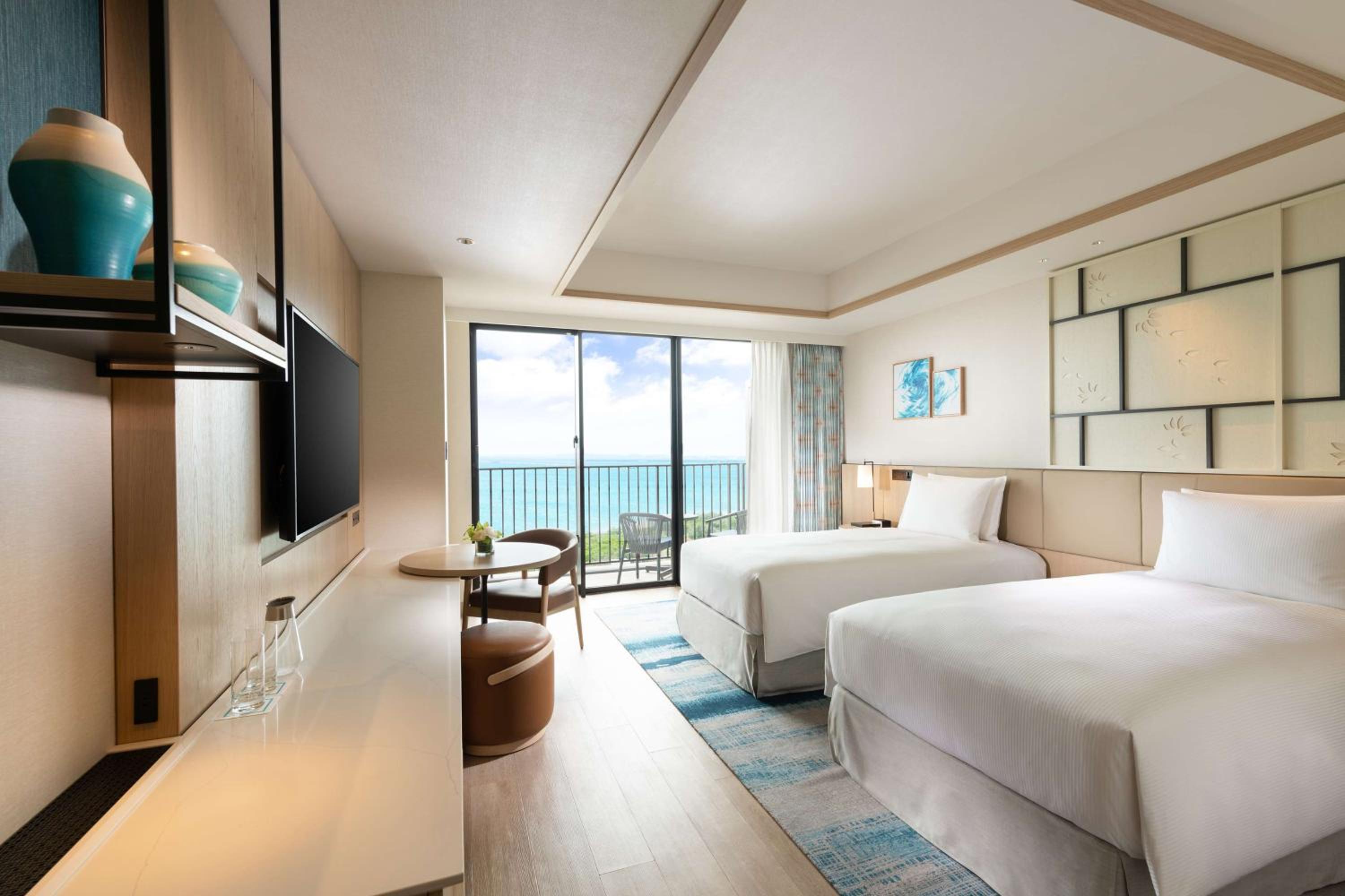 Deluxe Twin Room with Ocean View   - Photo 1