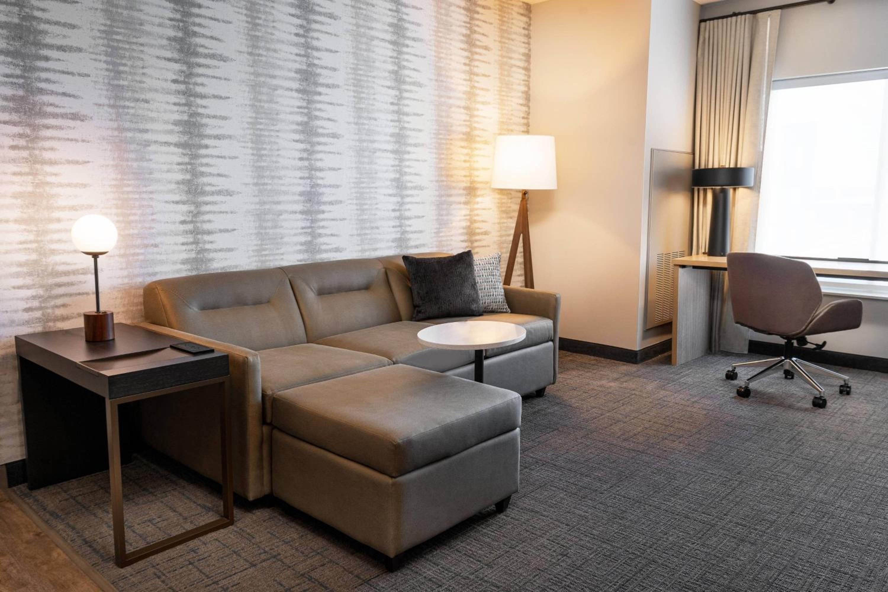 Studio King Suite with Sofa Bed - Mobility Accessible with Tub photo 1