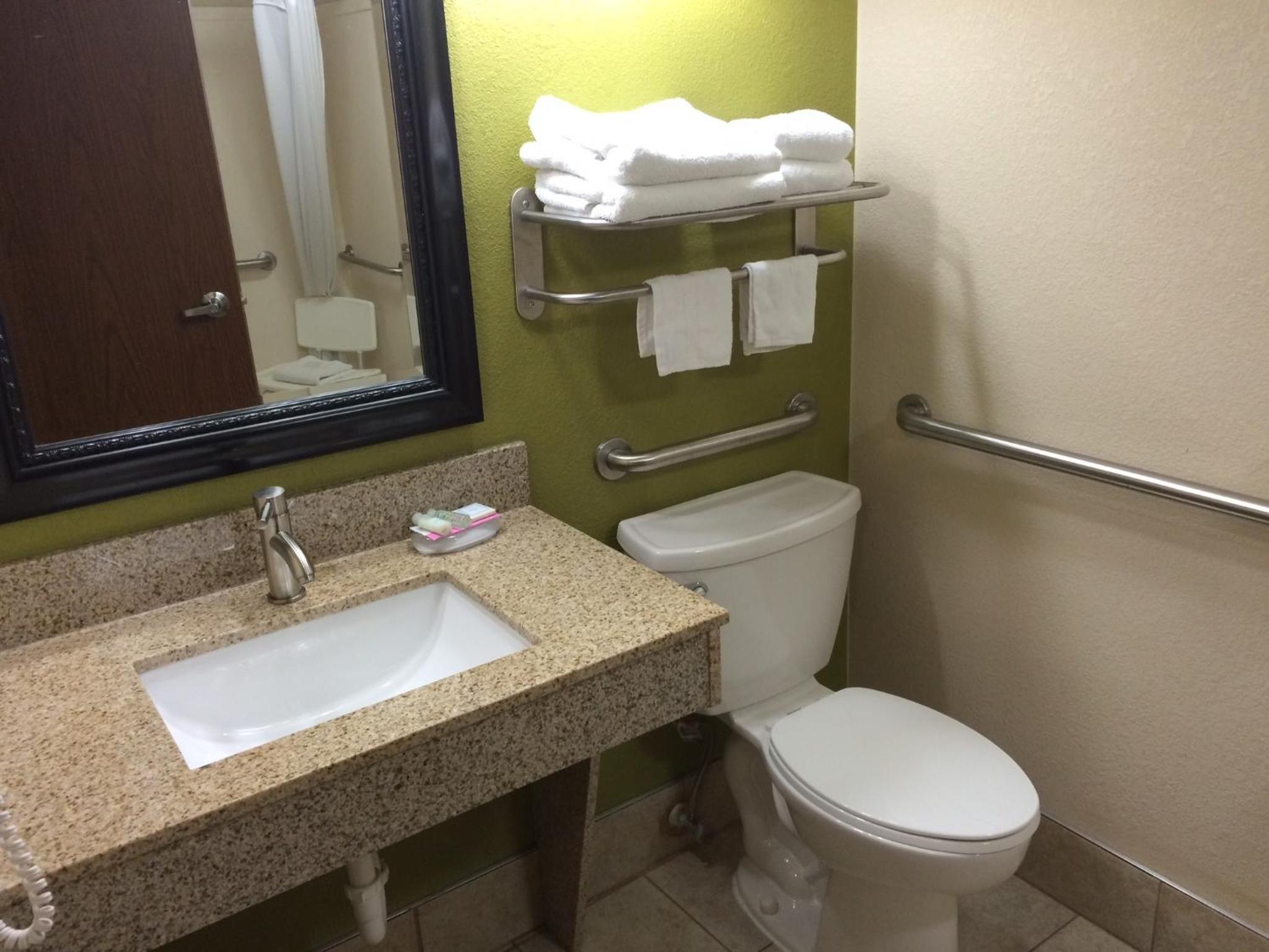 Queen Room with Roll-in Shower - Non-Smoking/Mobility Access photo 3