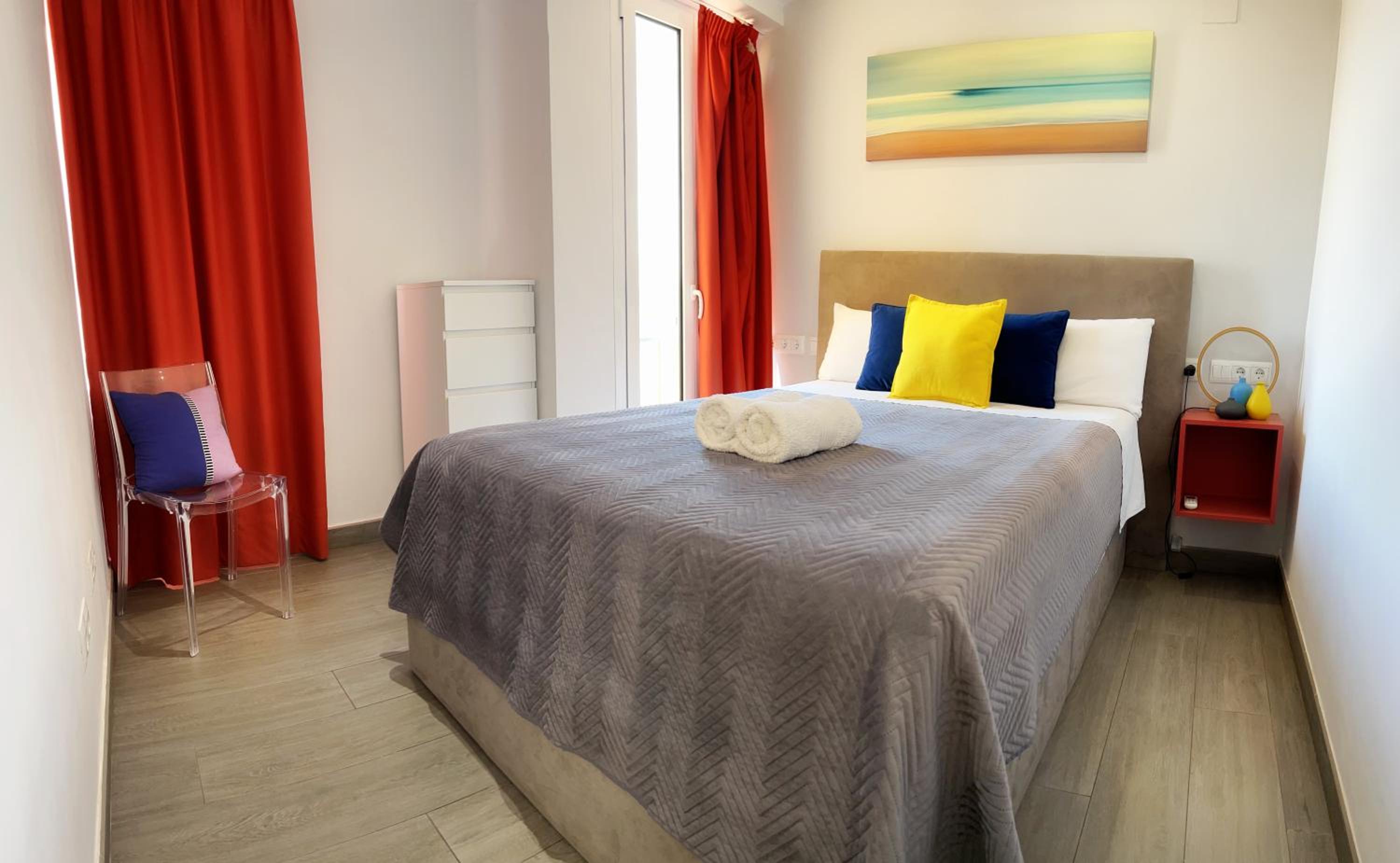 Apartamento de dos habitaciones