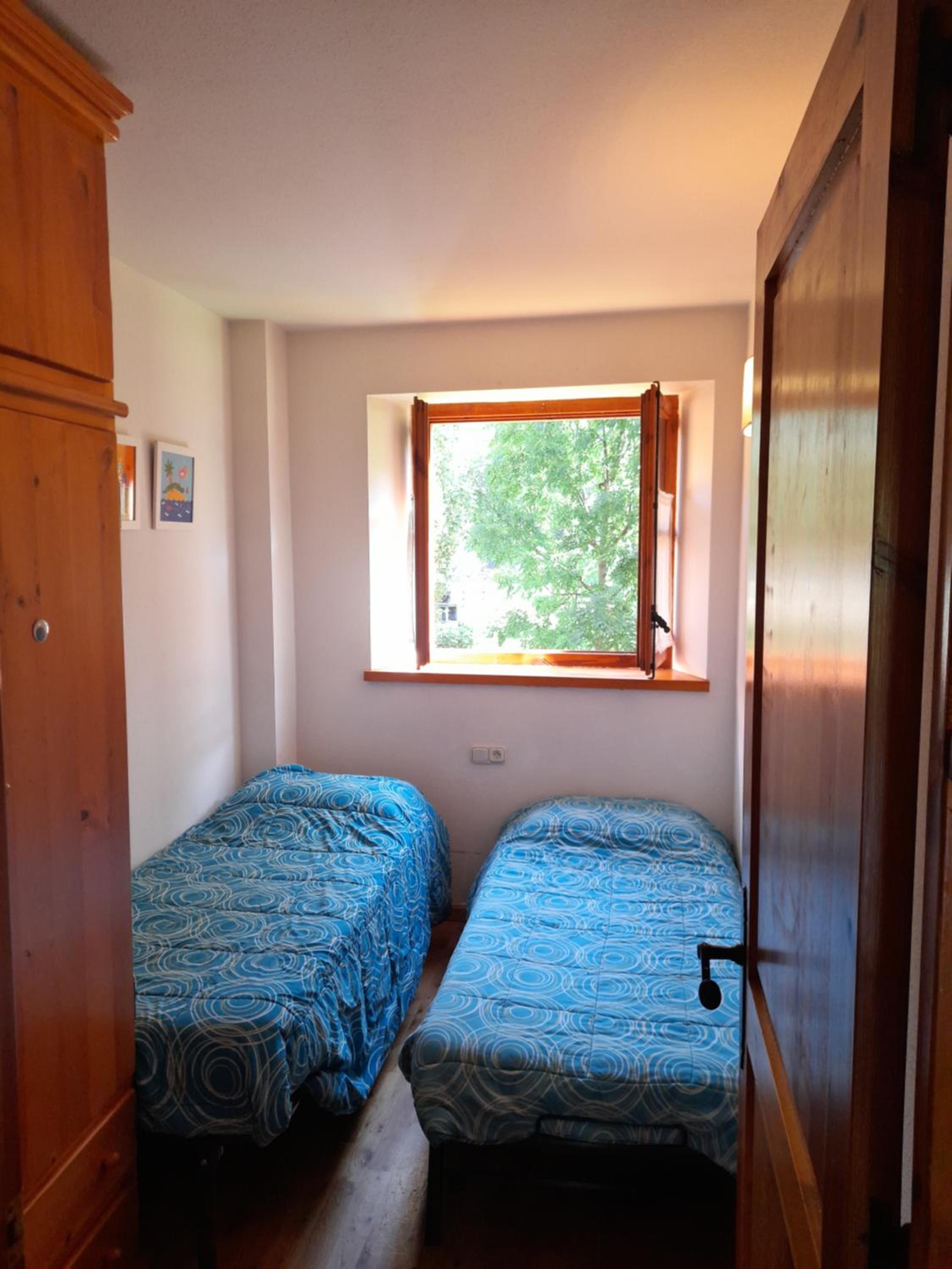 Apartamento con vista al jardín