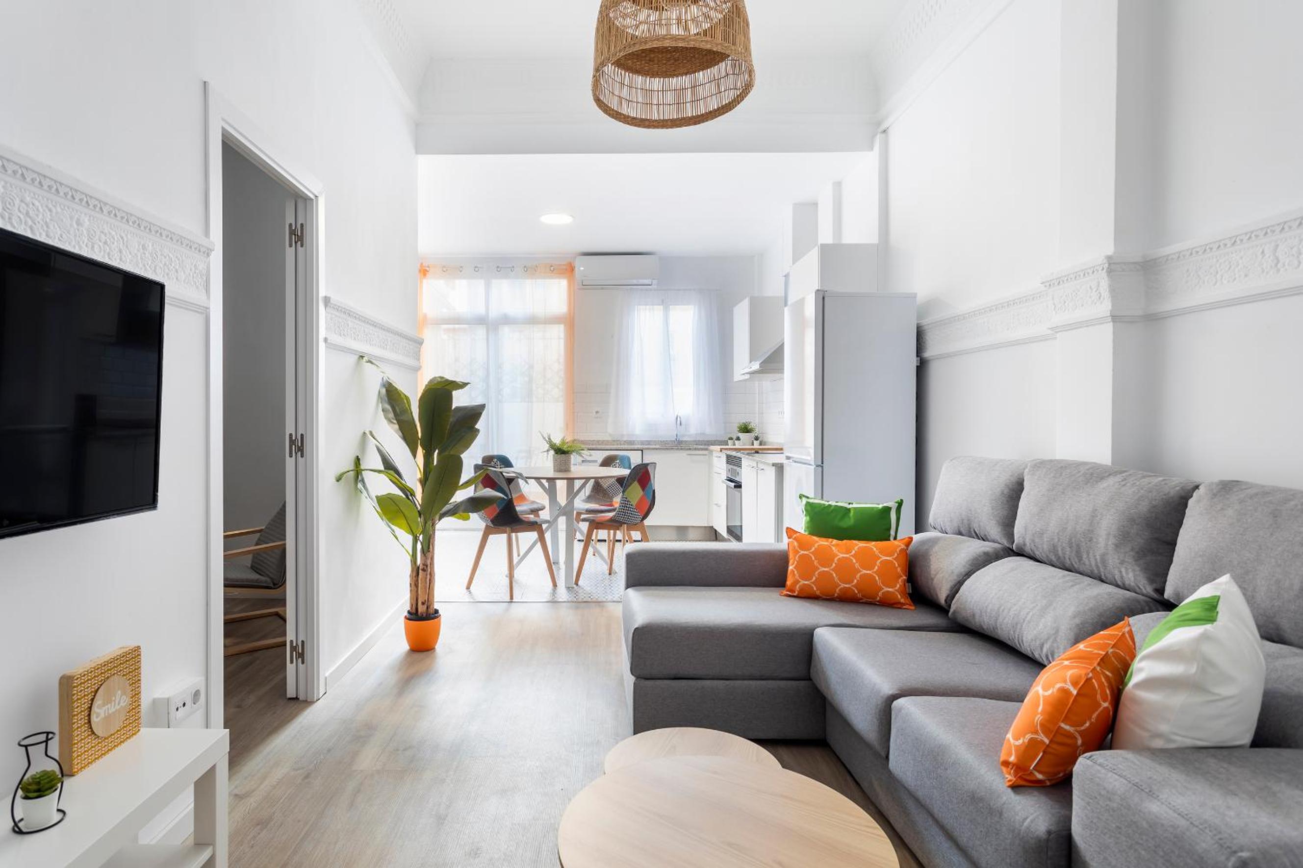 Apartamento de dos habitaciones