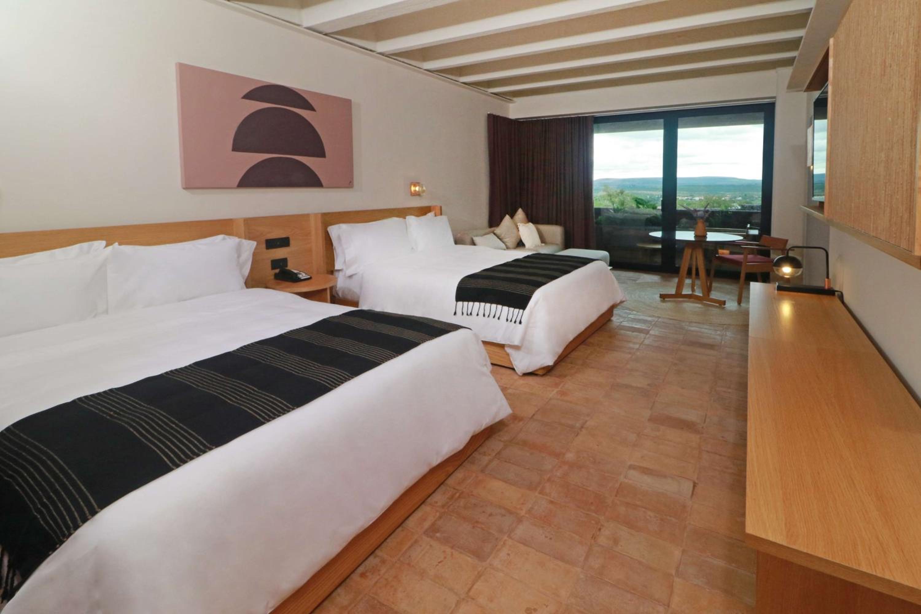 Queen Room with Two Queen Beds and Balcony