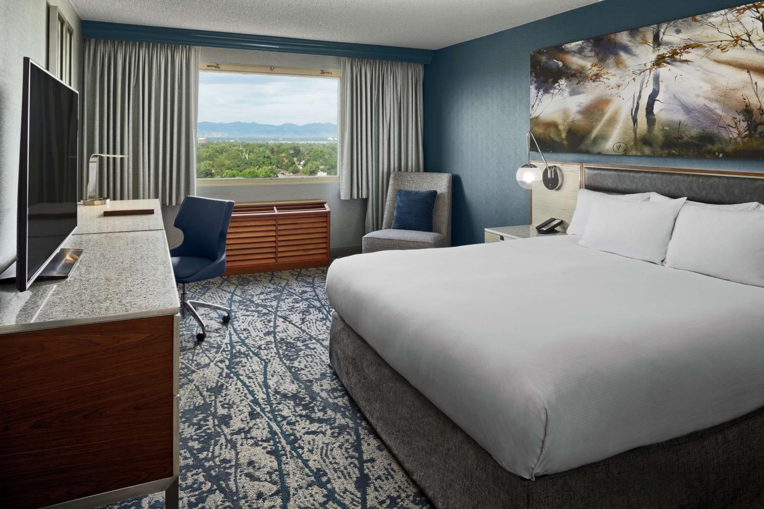 King Room with Balcony at DoubleTree by Hilton Hotel Denver in Denver