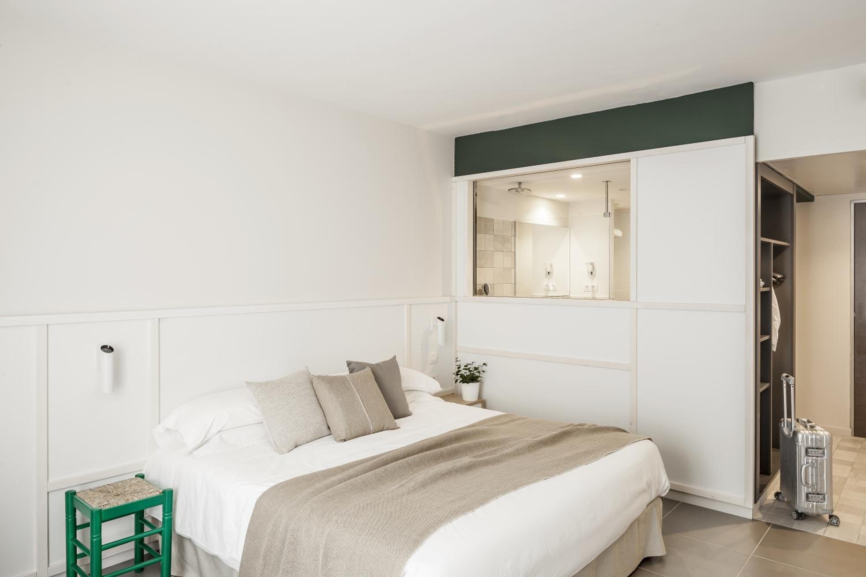 Diseño de habitación doble para uso individual