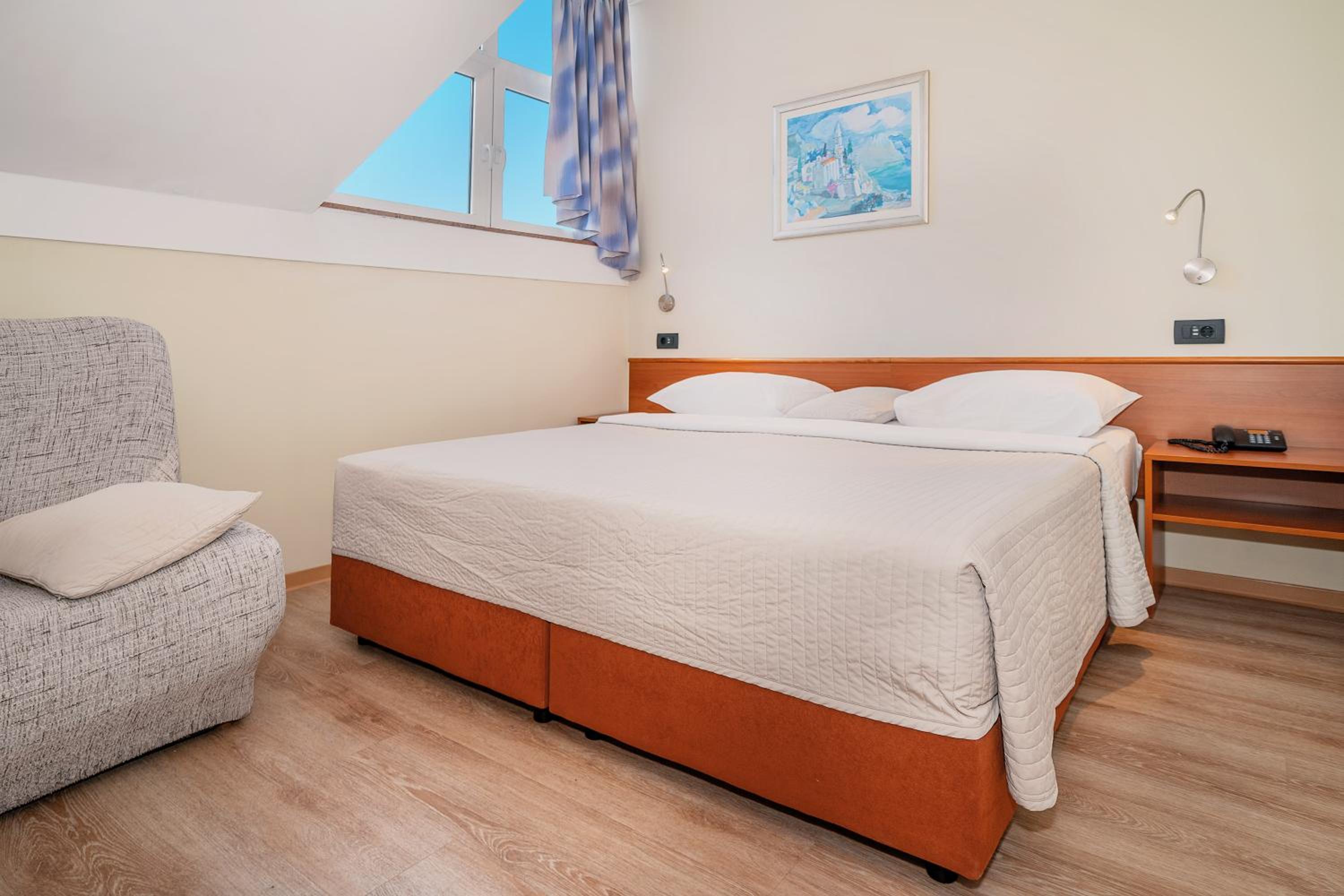 Habitación Doble o con Dos Camas con Vista a la Montaña - Ático