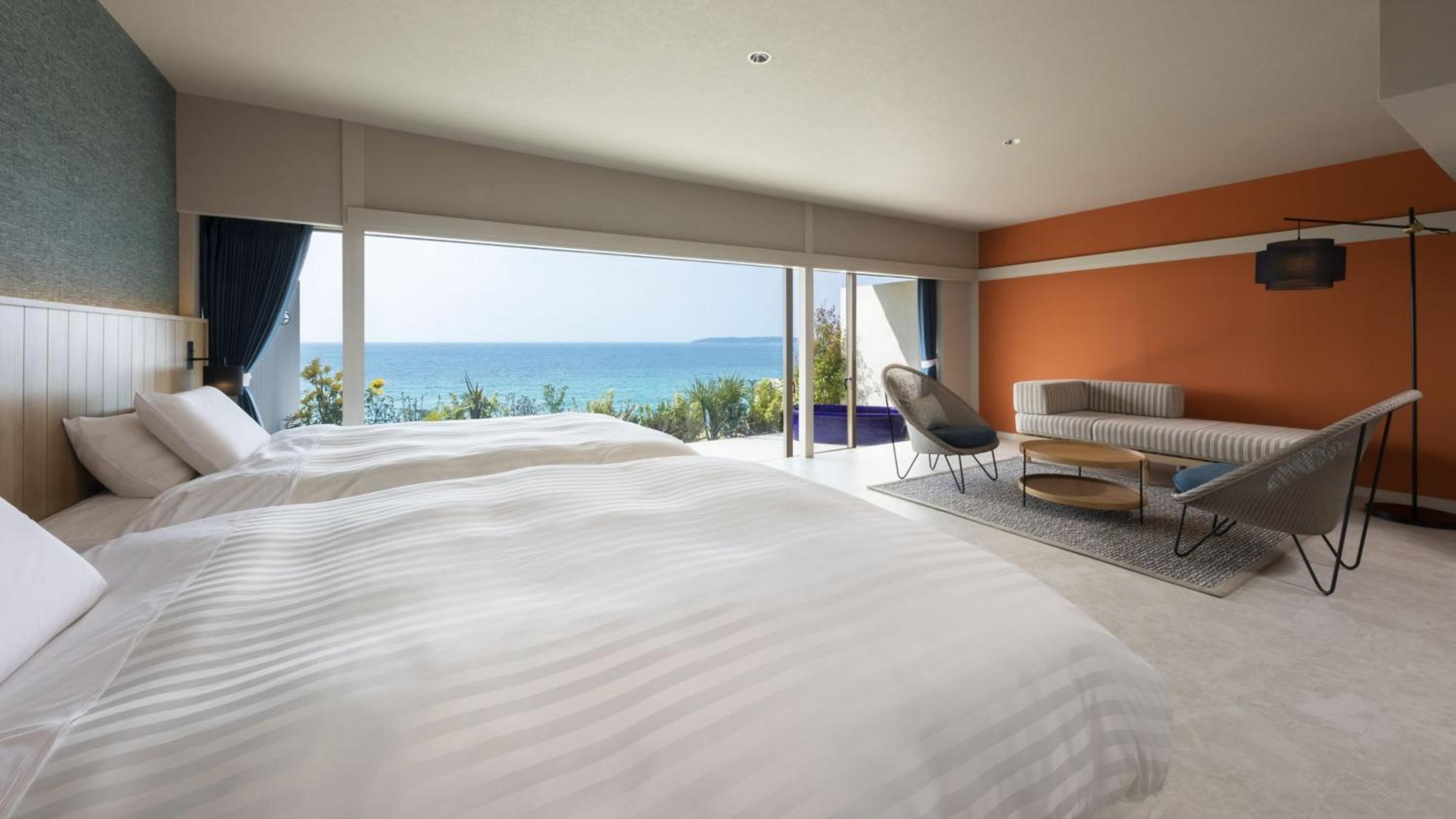 Premium Deluxe Room with Open-Air Bath, Ocean View - Photo 3