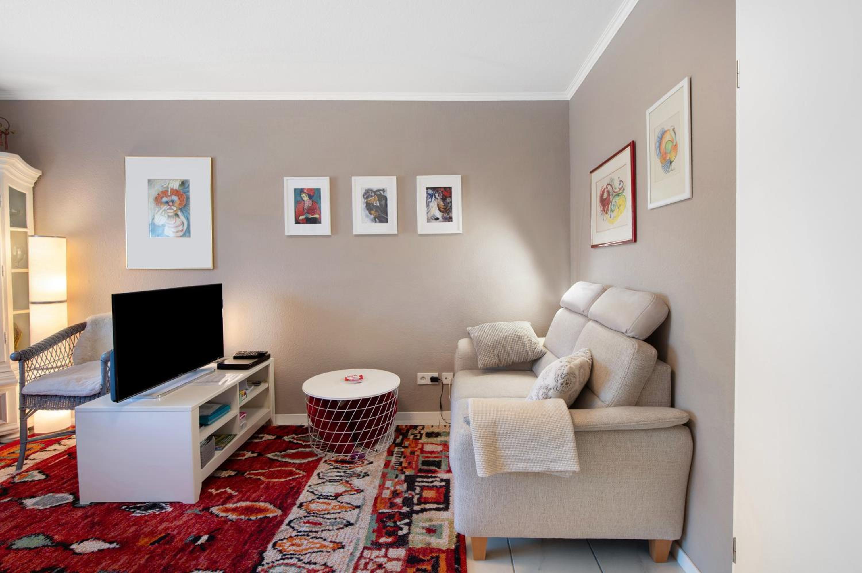One-Bedroom Apartment with Garden View