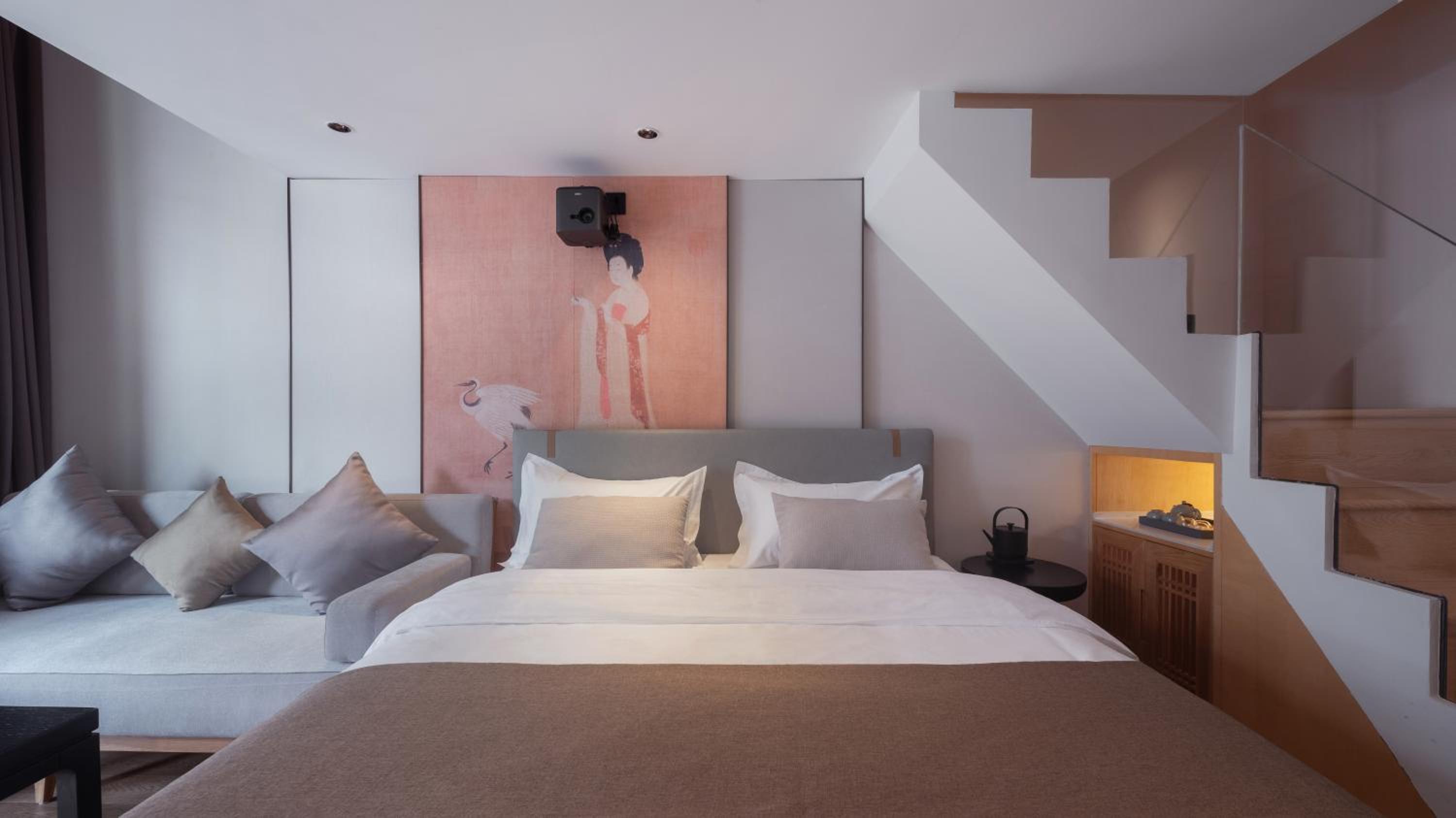 Family Loft Suite with Two King Beds Room