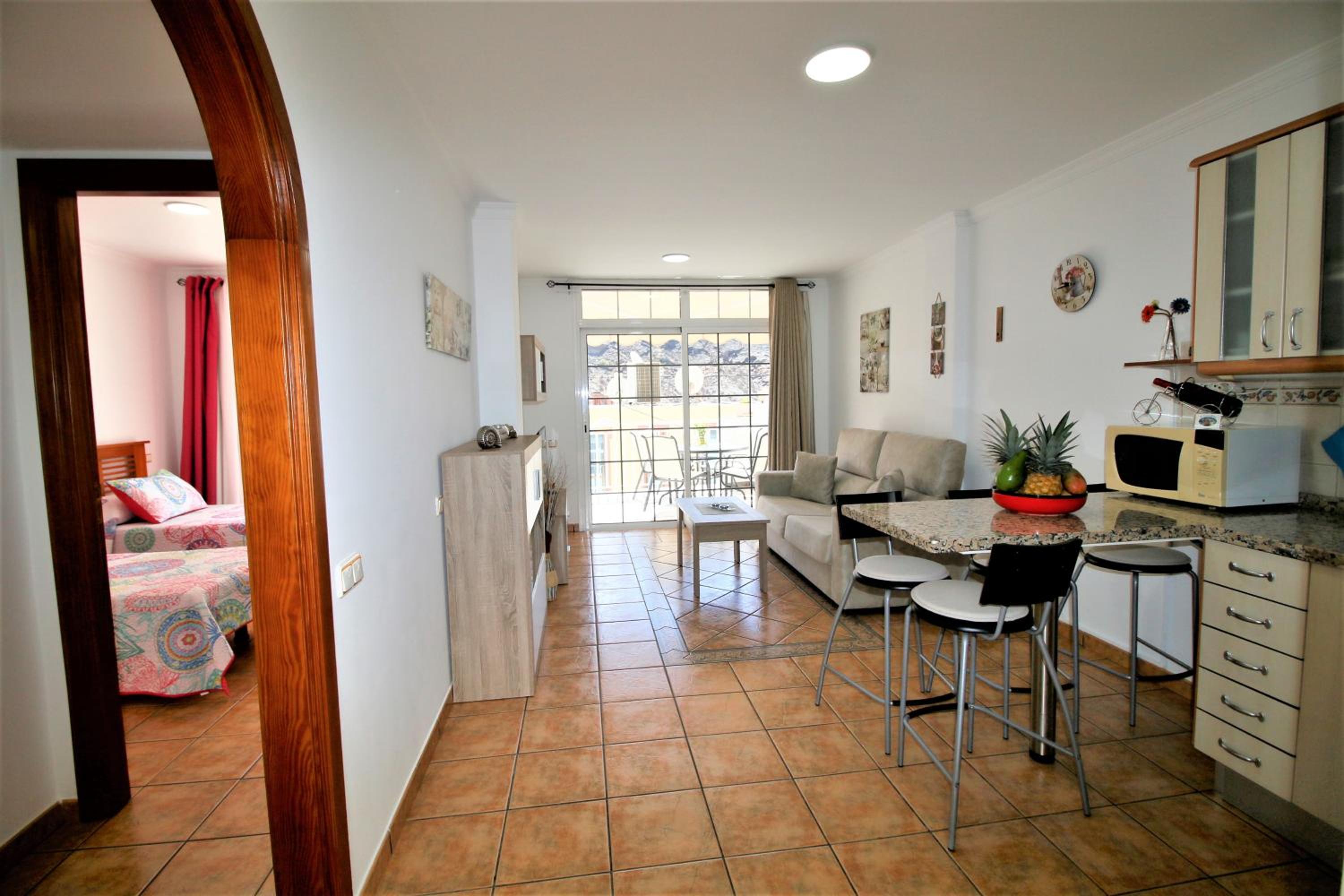 Apartamento de dos habitaciones