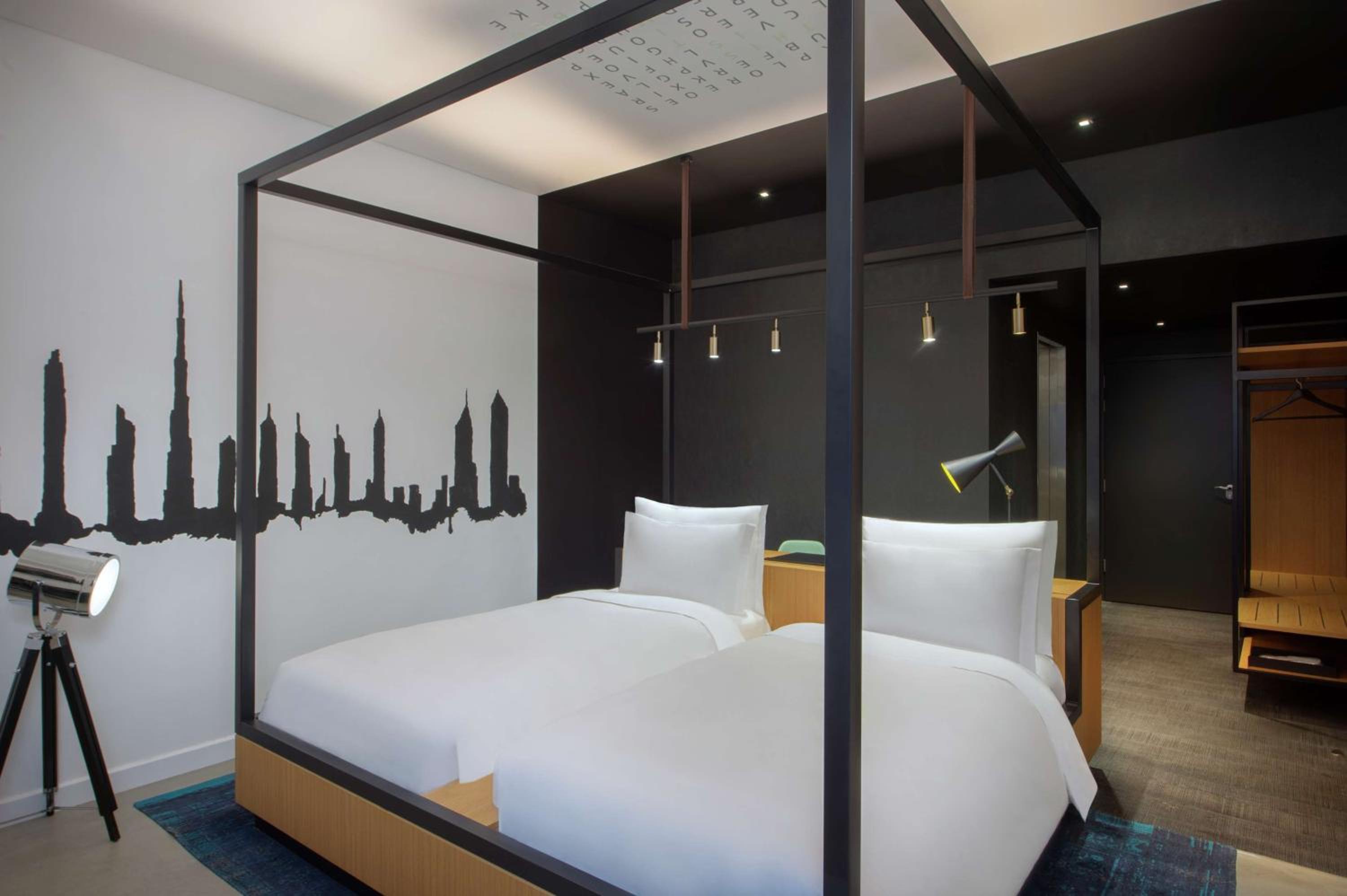 Twin Room with City View