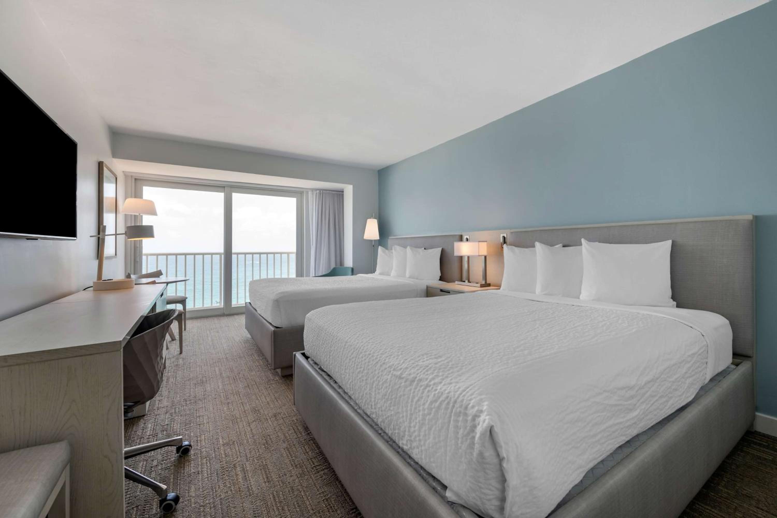 Oceanview Queen Room with Two Queen Beds - Blue Tower - Photo 1