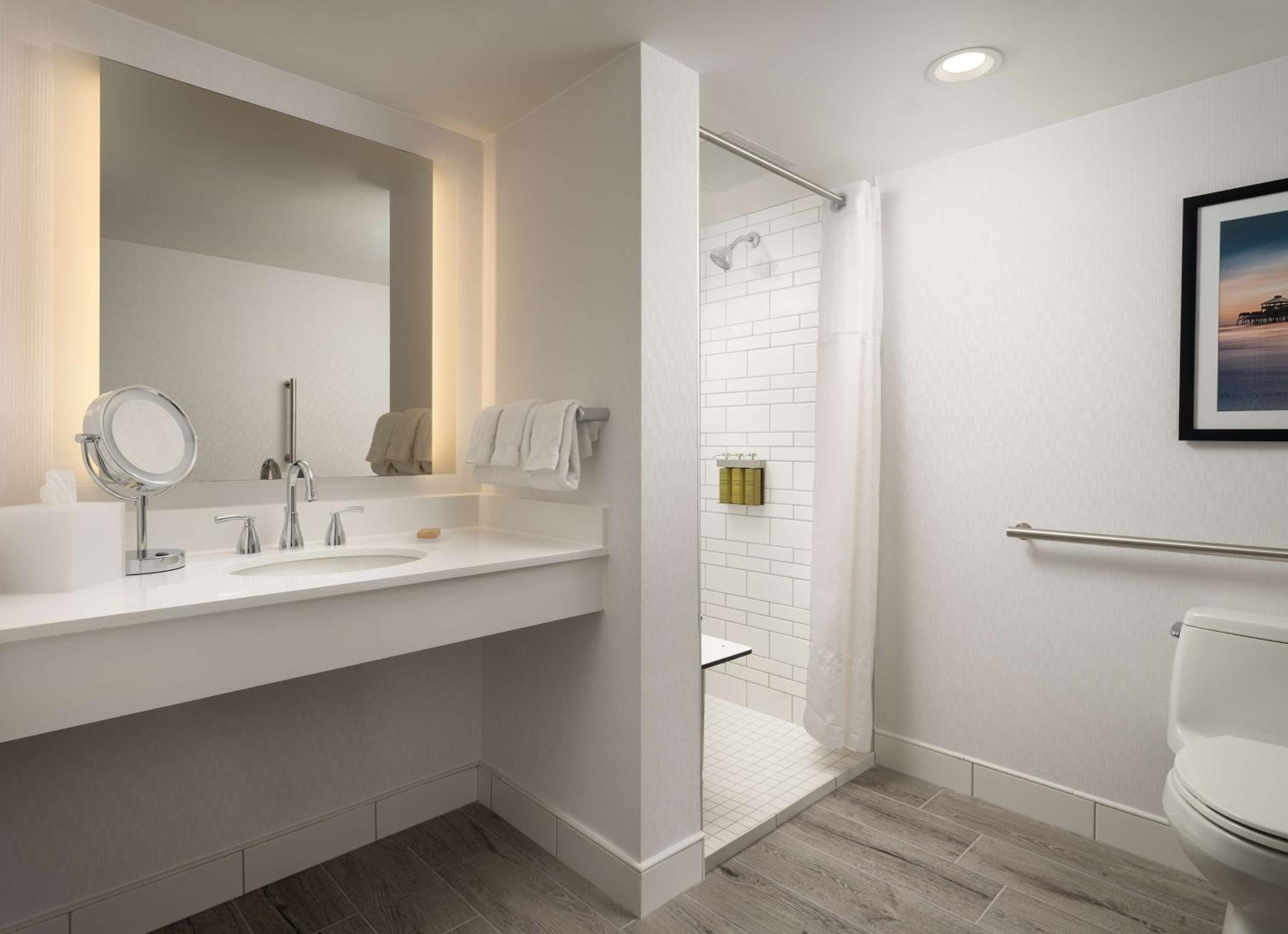 King Room with Roll-In Shower - Disability Access