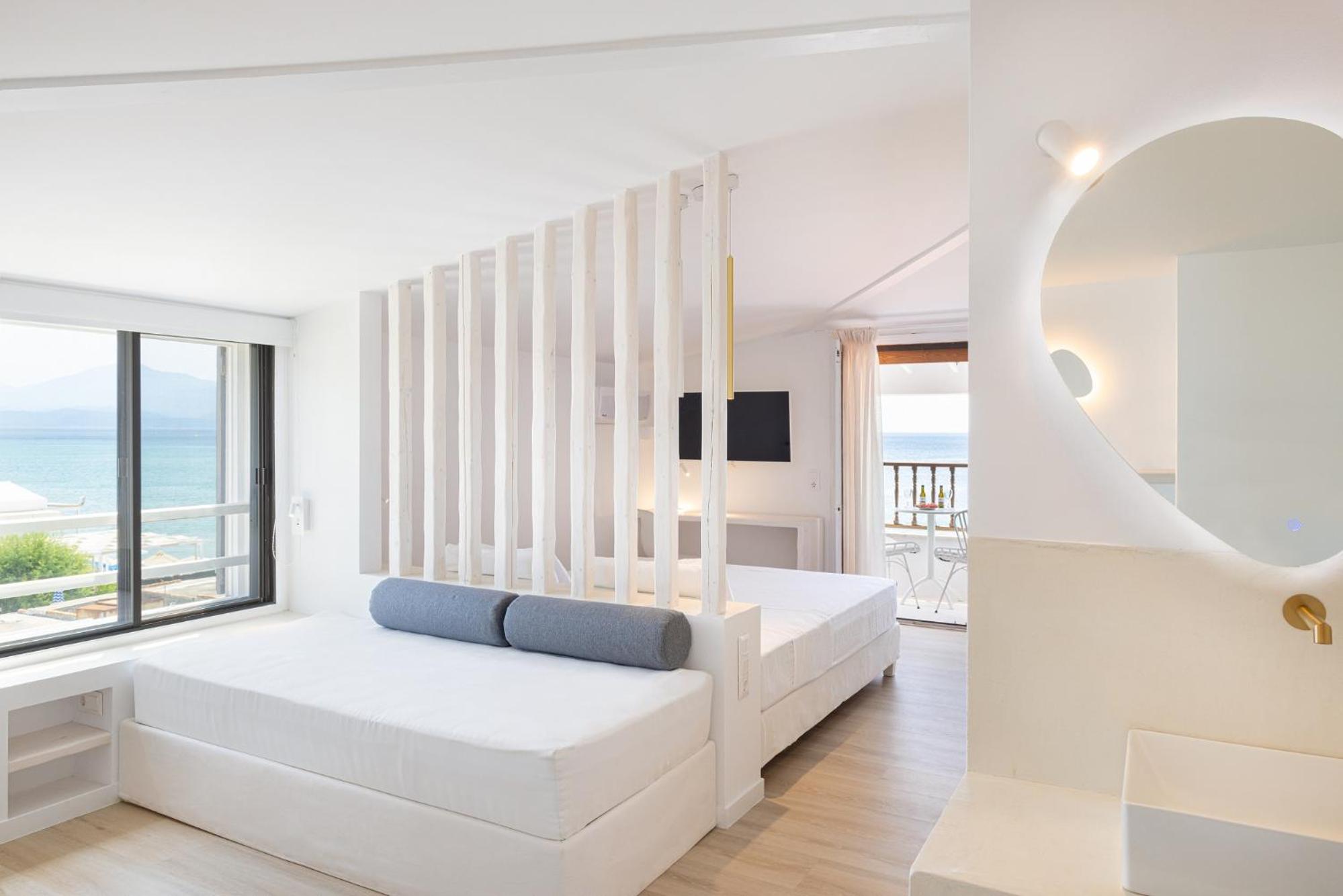 Suite Junior con vista al mar.