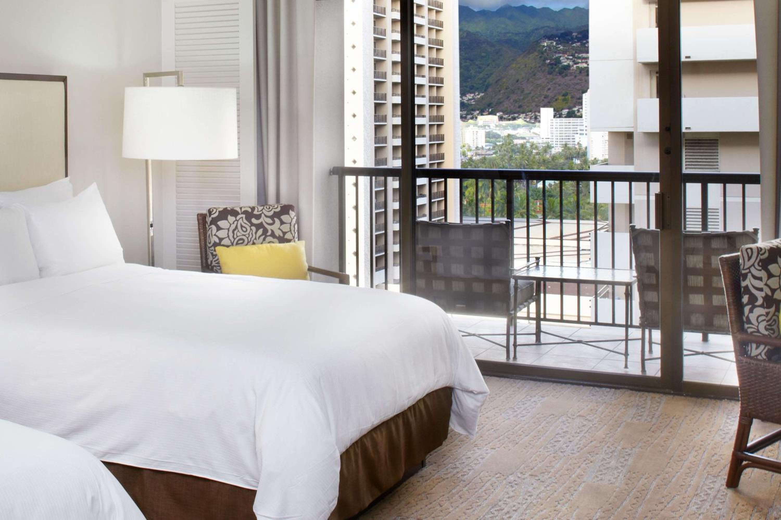 Ali'i Tower Resort View with Two Double Beds