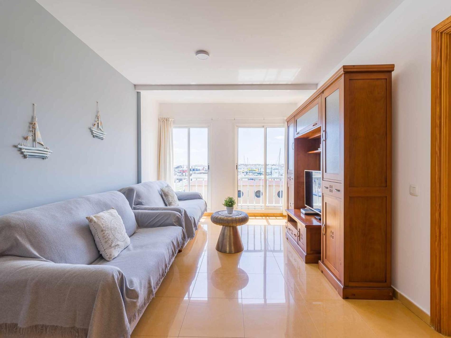 Apartamento de dos habitaciones