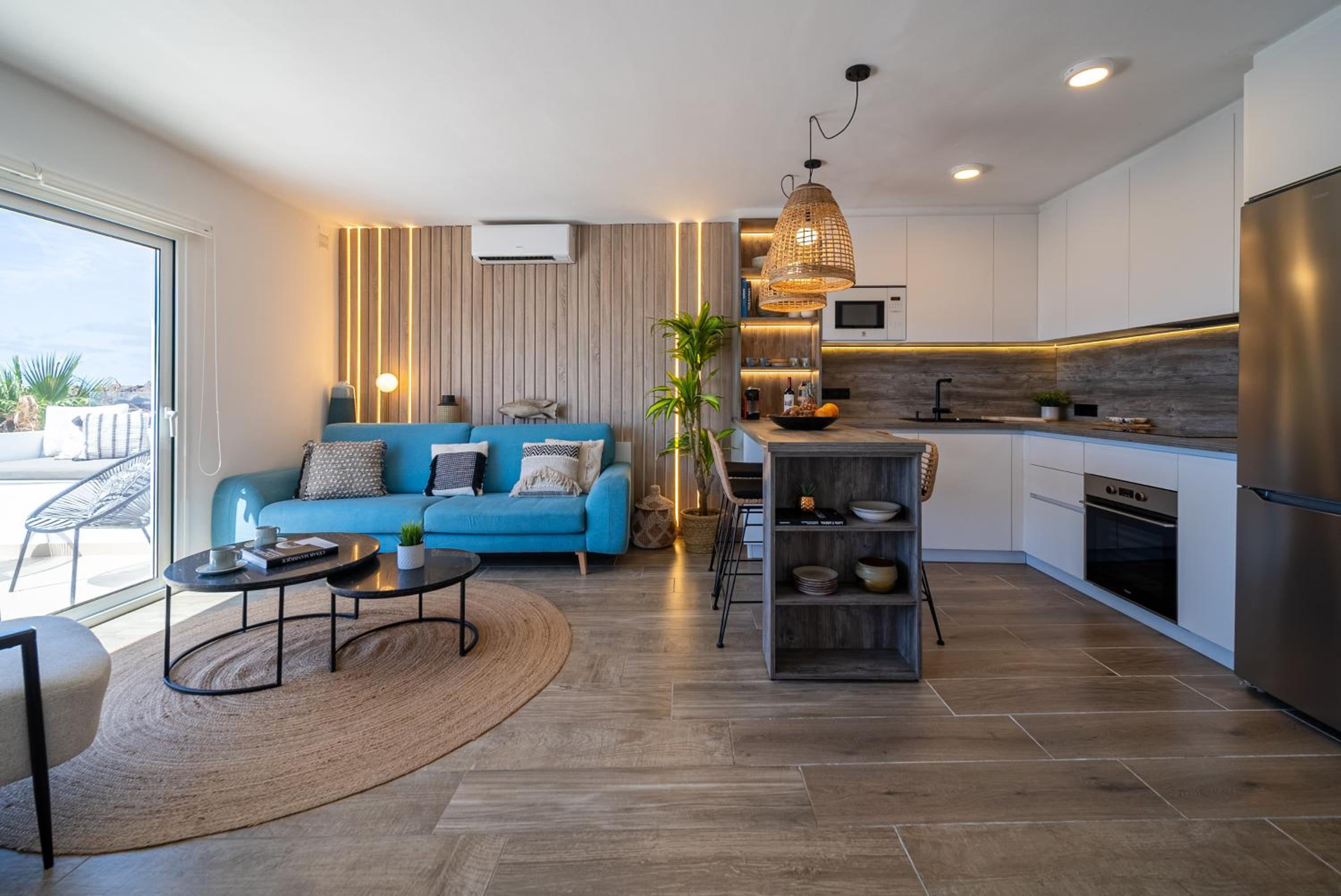 Apartamento de dos habitaciones