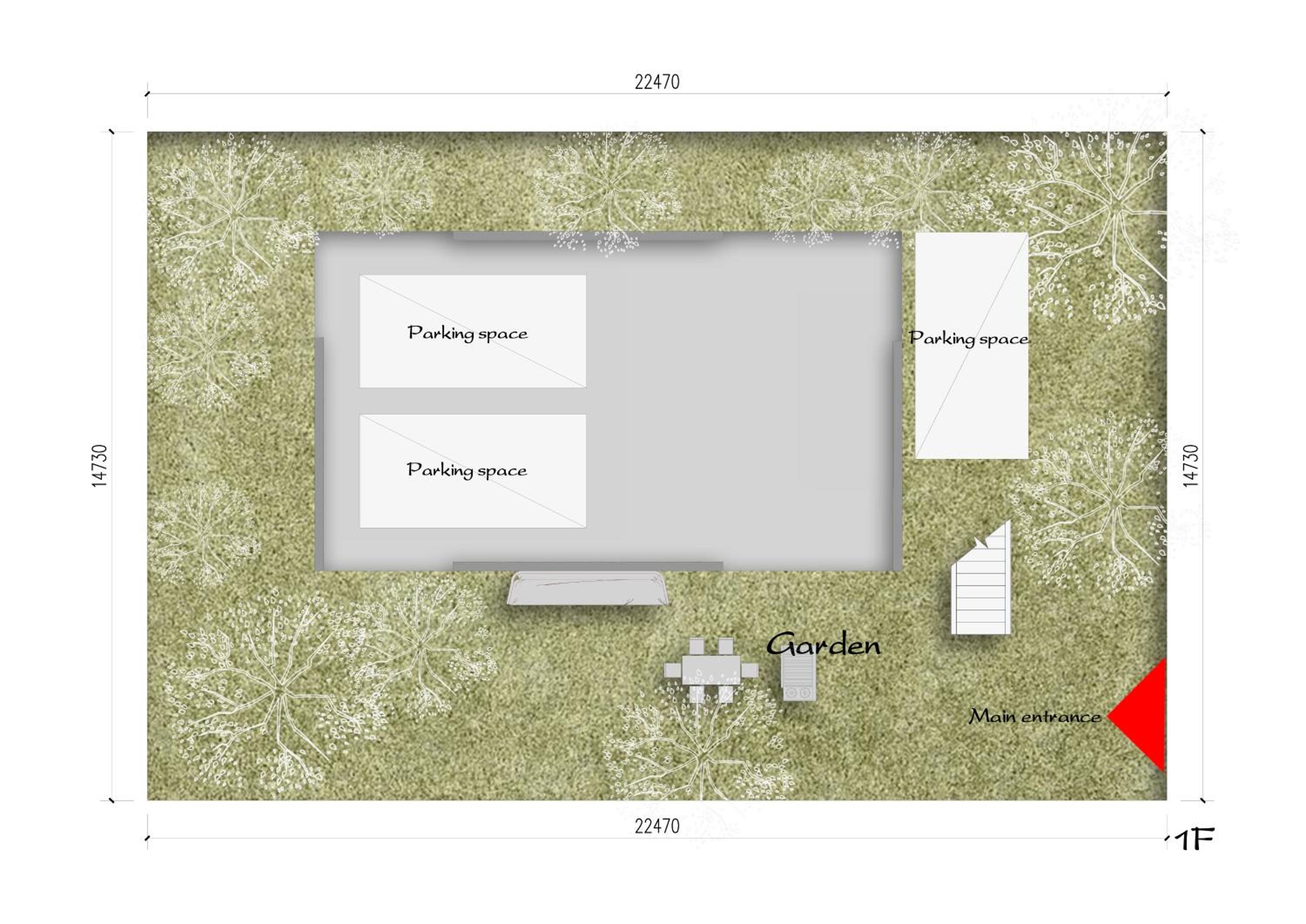 Three-Bedroom House photo 2