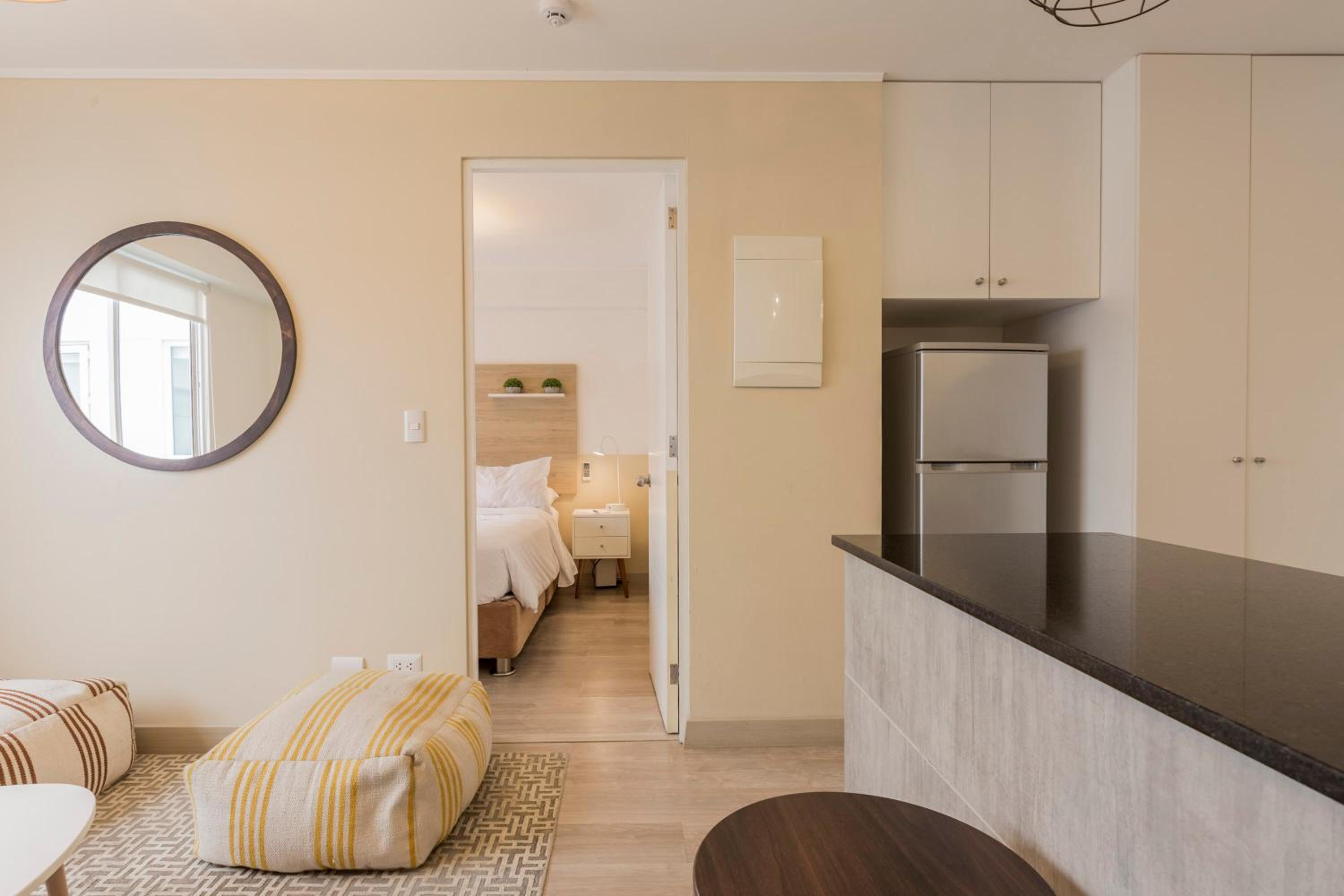 Deluxe One-Bedroom Apartment with City View