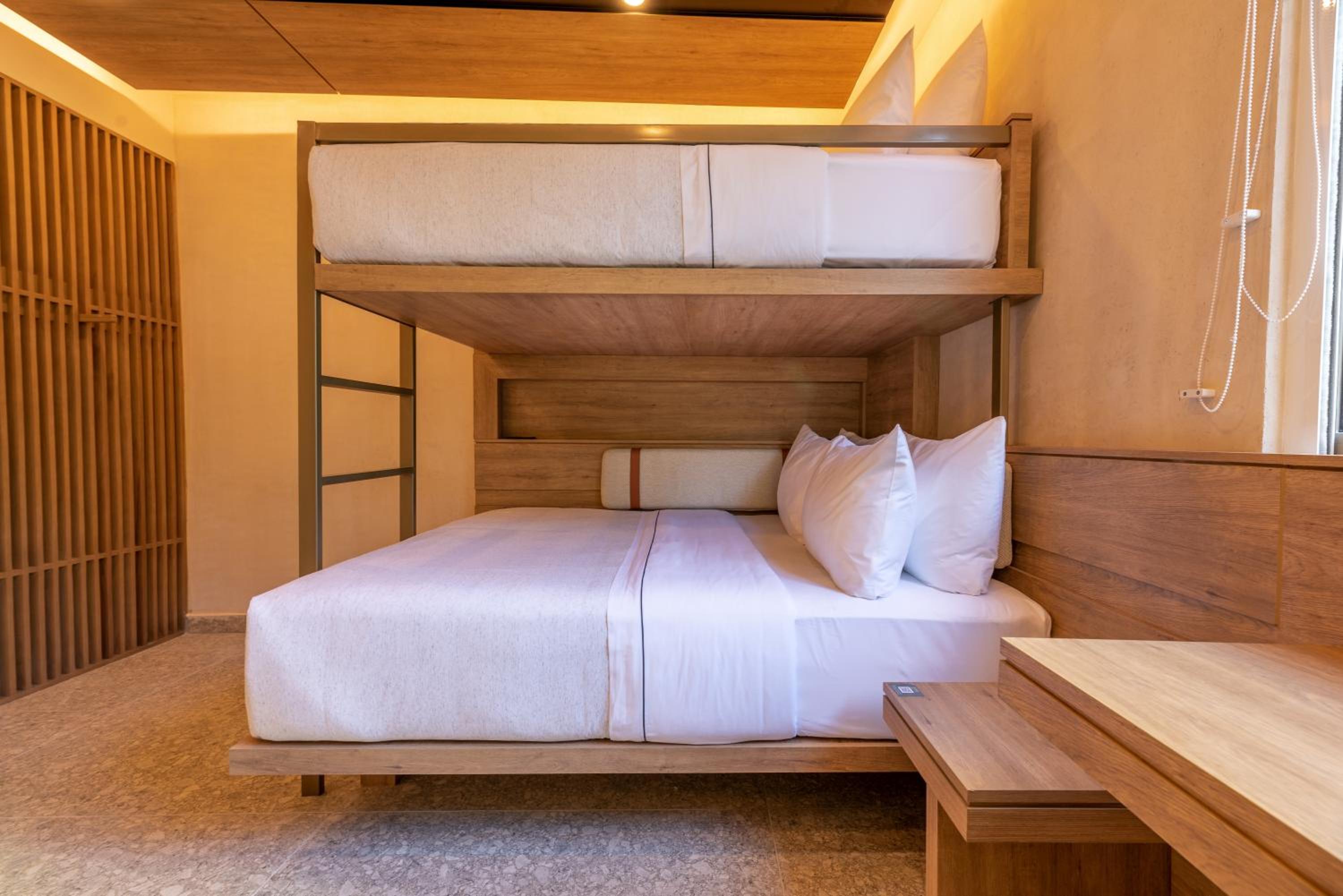 Room with Bunk Beds-One Twin Bed over One Queen Bed - Photo 6