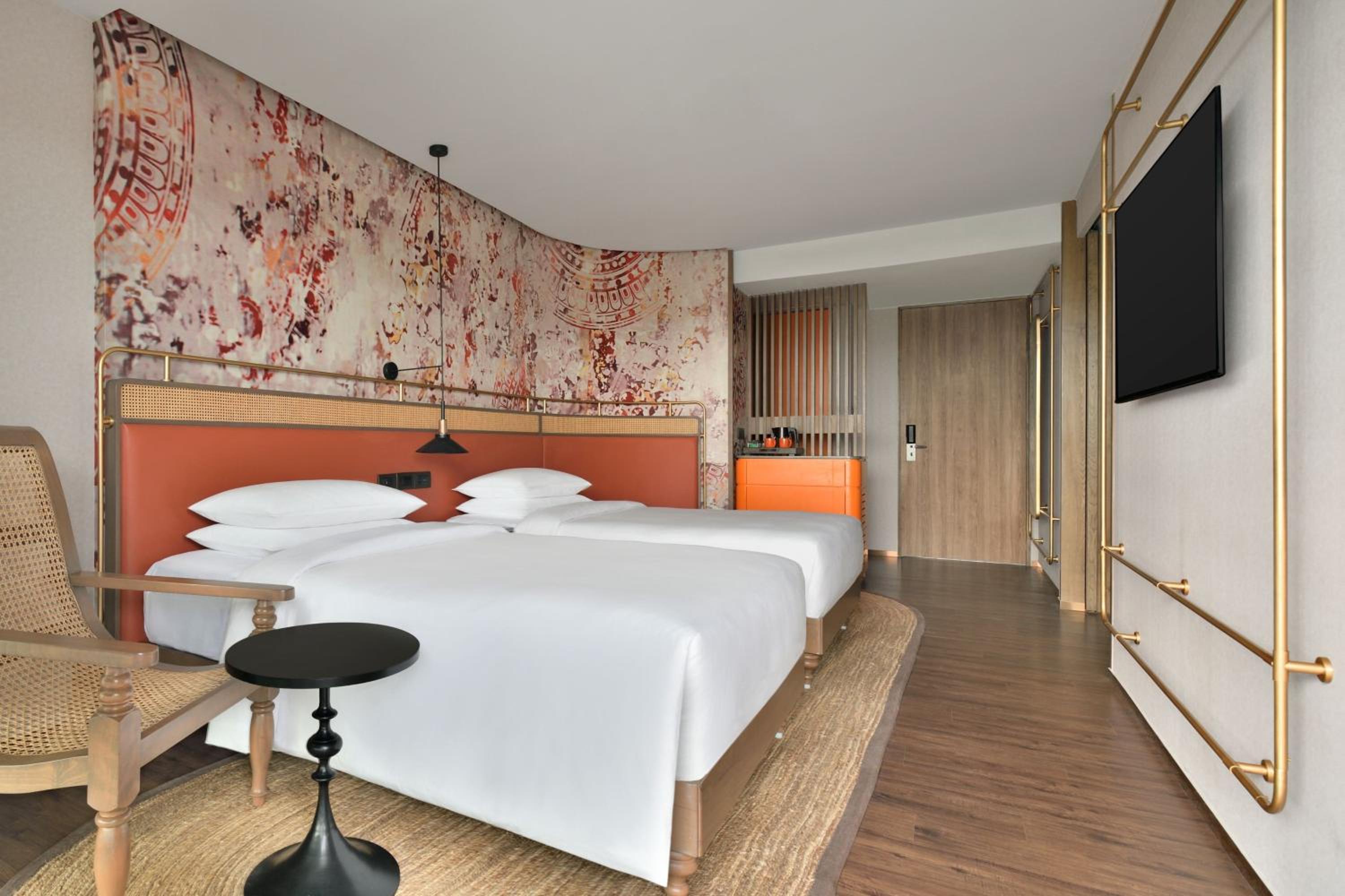 Standard Twin Room with Balcony – Spacious 538 Square Feet Room with Happy Hours from 11 AM to 6.30 PM Standard Twin Room with Balcony – Spacious 538 Square Feet Room with Happy Hours from 11 AM to 6.30 PM